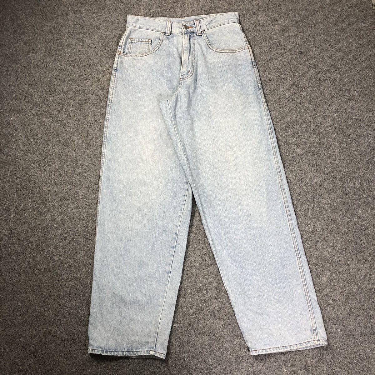 Vintage Vintage 90s Faded BIG JOHN Baggy Jeans Size US 30 / EU 46 - 4 Thumbnail