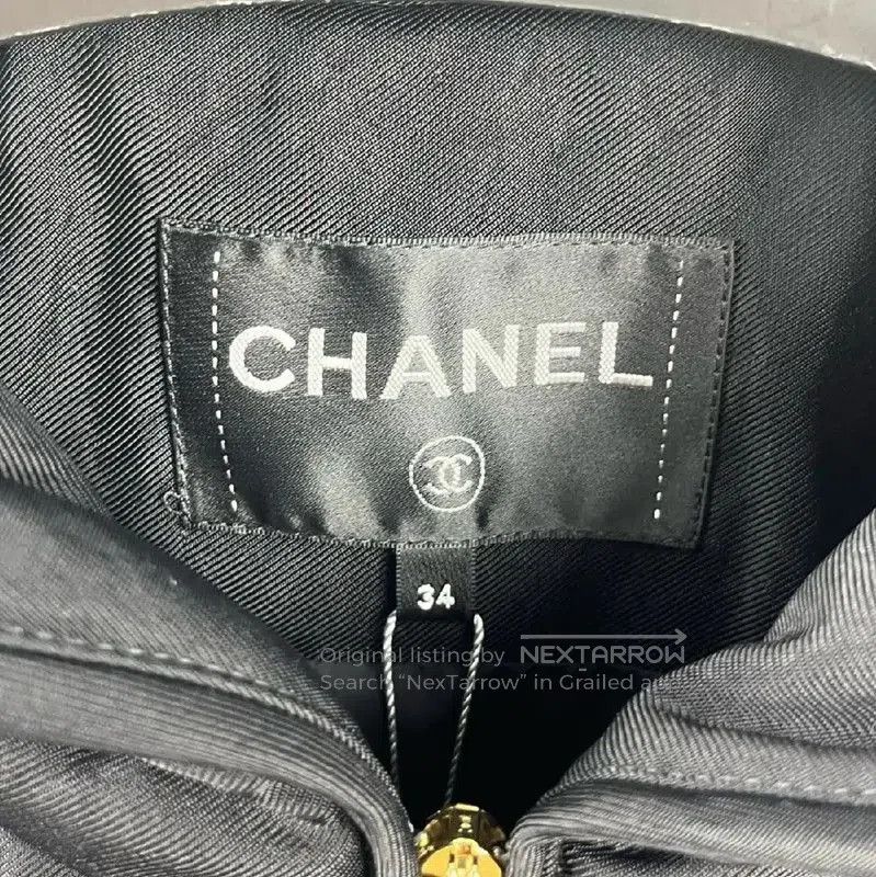 Chanel Chanel XS Black Polyester Women's Jacket . Size XS / US 0-2 / IT 36-38 - 5 Thumbnail
