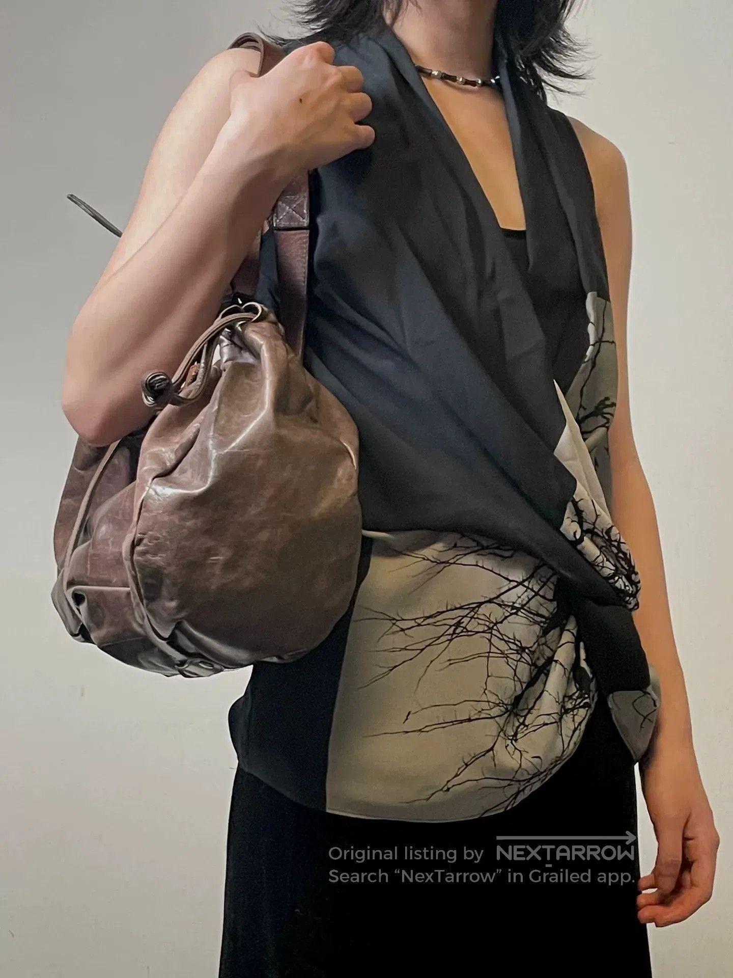 Helmut Lang Helmut Lang F/W12 Black and Gray Top. Size S / US 4 / IT 40 - 2 Thumbnail