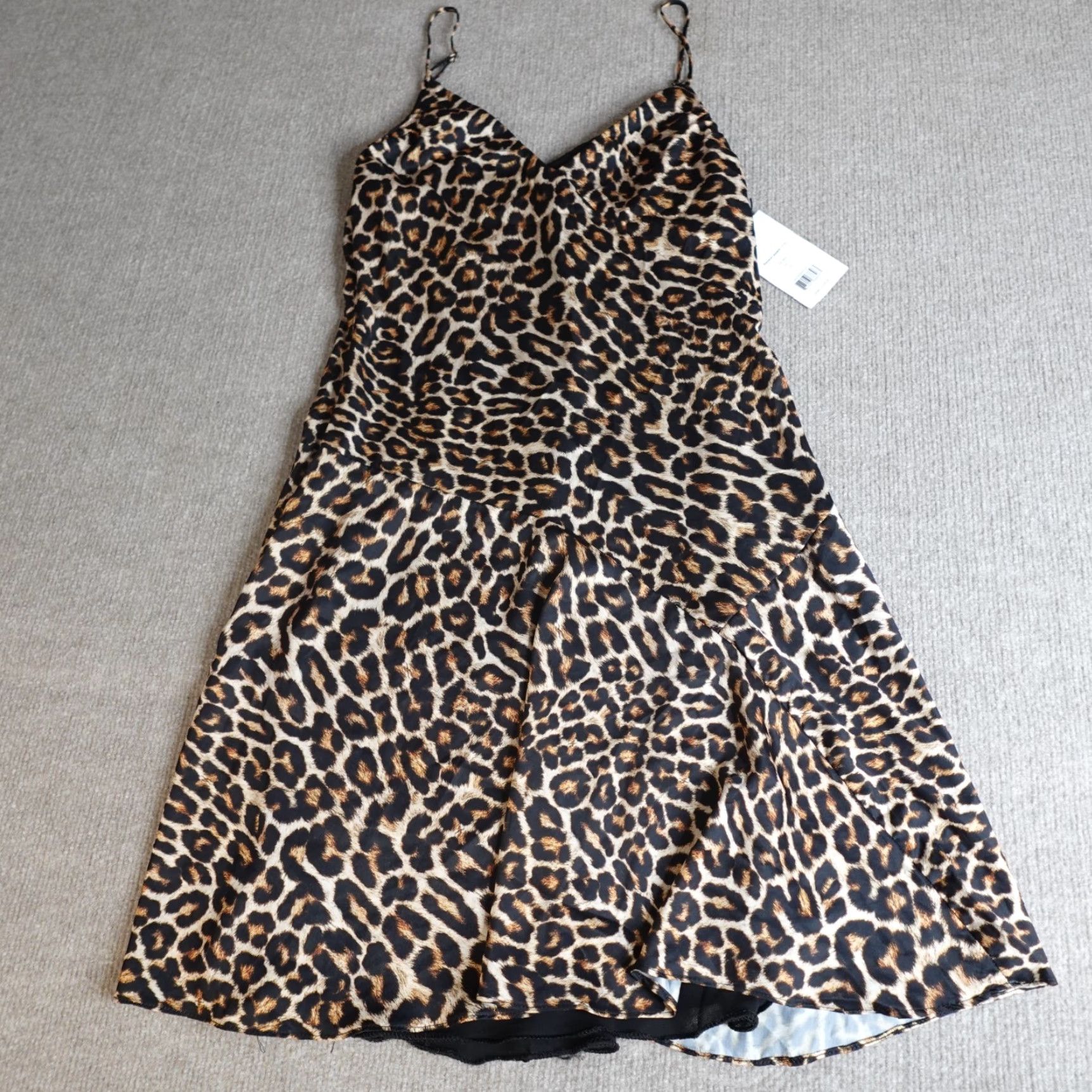 Bailey 44 Bailey 44 Womens Dress S Black Beige Sundress Eleonora Leopard Print Sundress NEW Cap Sleeve? (Note: original had sleeveless) Size S / US 4 / IT 40 - 3 Thumbnail