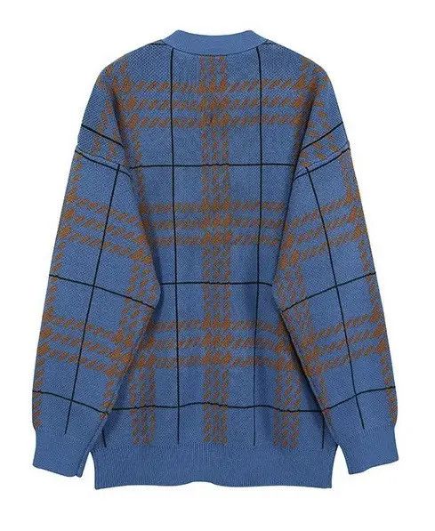 Japanese Brand Stylish Leisure Knitted Printed Buttons Cardigan Size US M / EU 48-50 / 2 - 4 Thumbnail