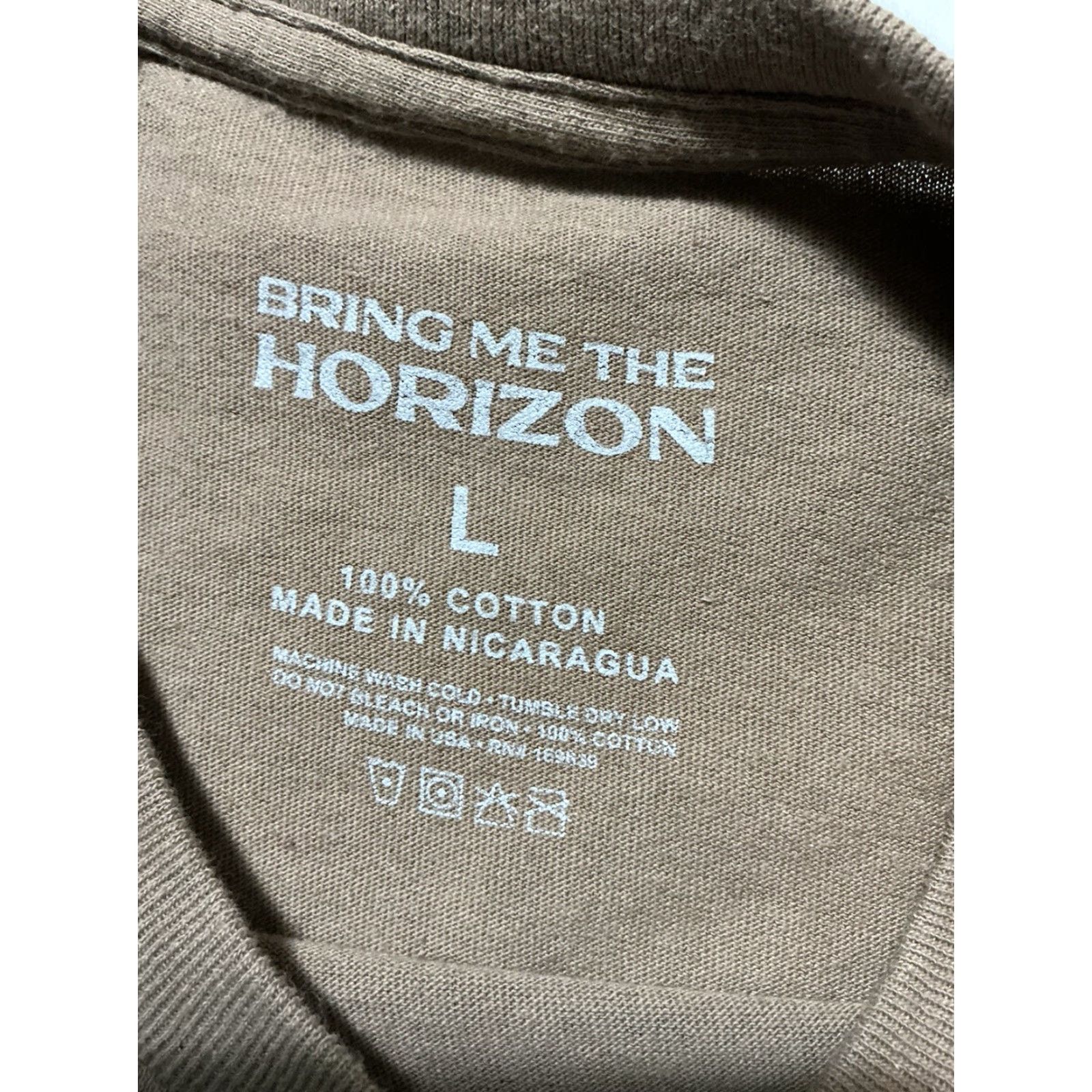 Vintage VINTAGE Bring Me The Horizon Post Human: NeX GEn Amen Official Metalcore Band T-Shirt LG Size US L / EU 52-54 / 3 - 5 Thumbnail