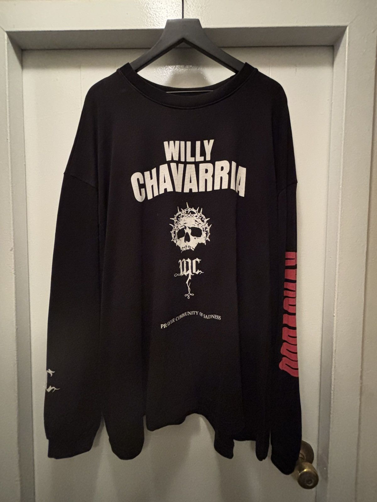Willy Chavarria WILLY CHAVARRIA LONG SLEEVE T-SHIRT Size US XL / EU 56 / 4 - 1 Thumbnail
