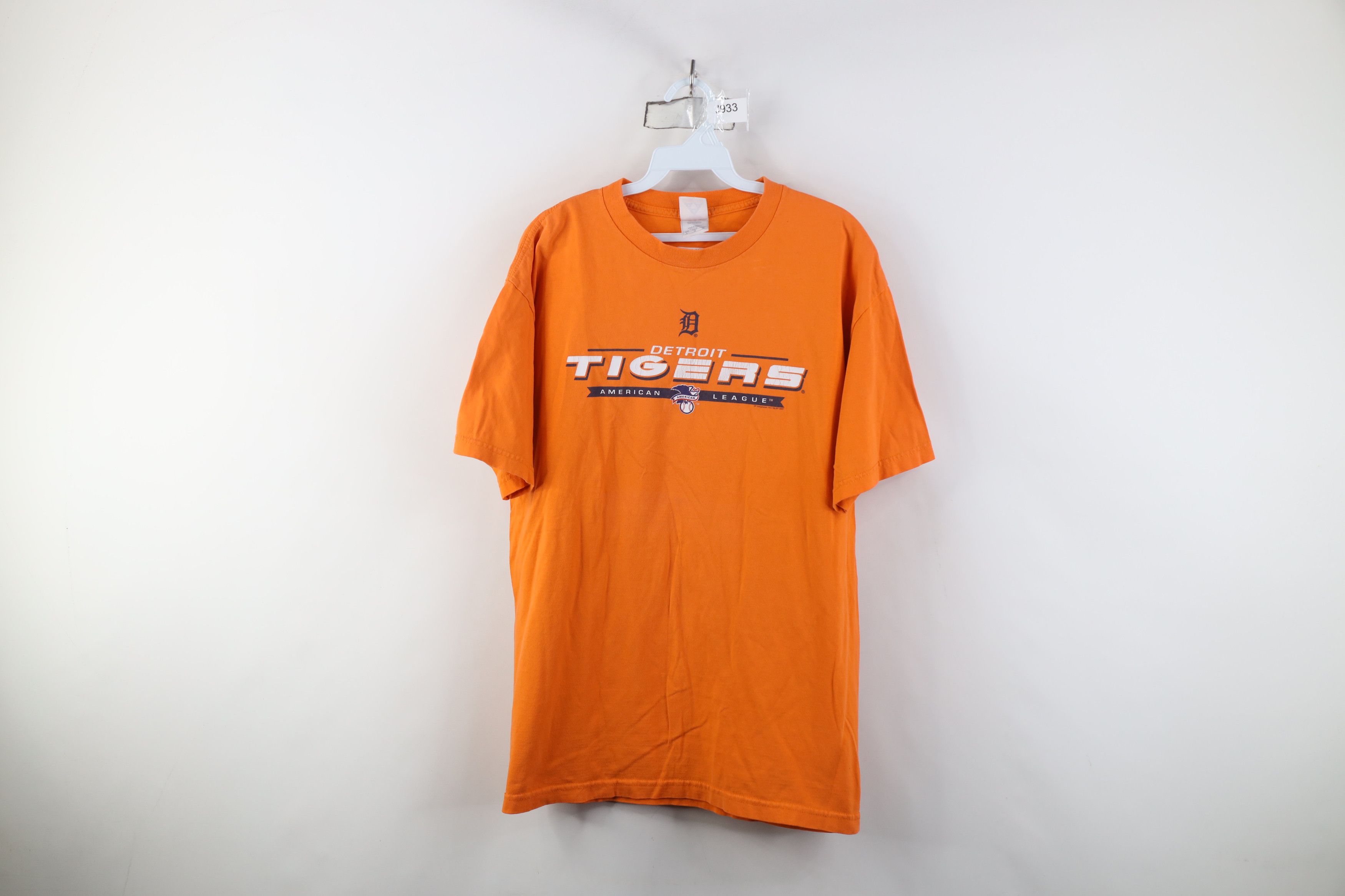 Vintage Vintage Y2K 2007 English D Detroit Tigers Baseball T-Shirt Size US L / EU 52-54 / 3 - 1 Thumbnail