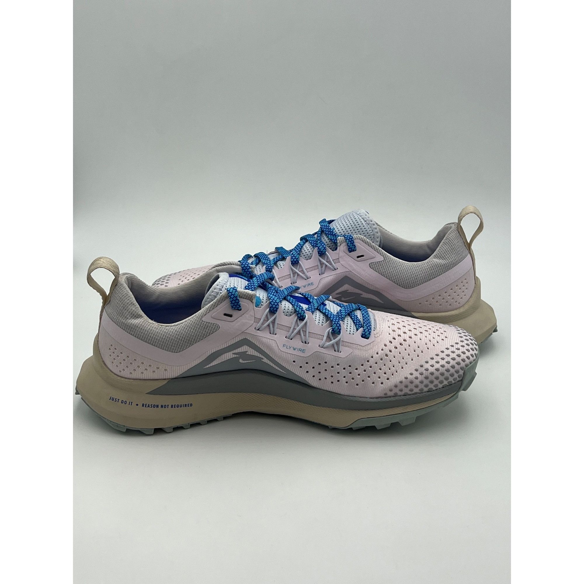 Nike Size 9 - Nike Women's React Pegasus Trail 4 Pearl Pink/Wolf Size US 9 / IT 39 - 4 Thumbnail
