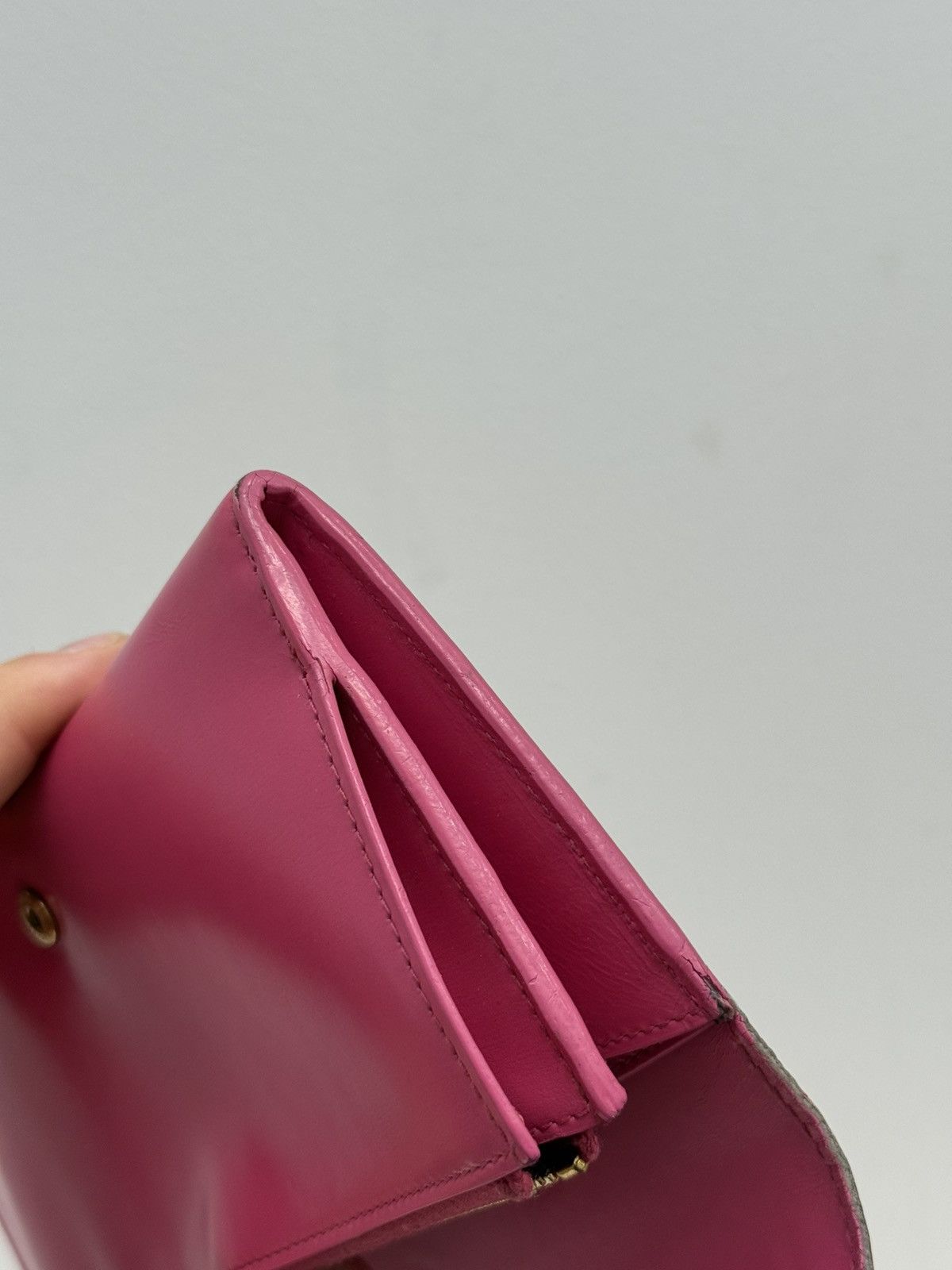 Saint Laurent Paris Saint Laurent paris Pink Wallet Size ONE SIZE - 11 Thumbnail