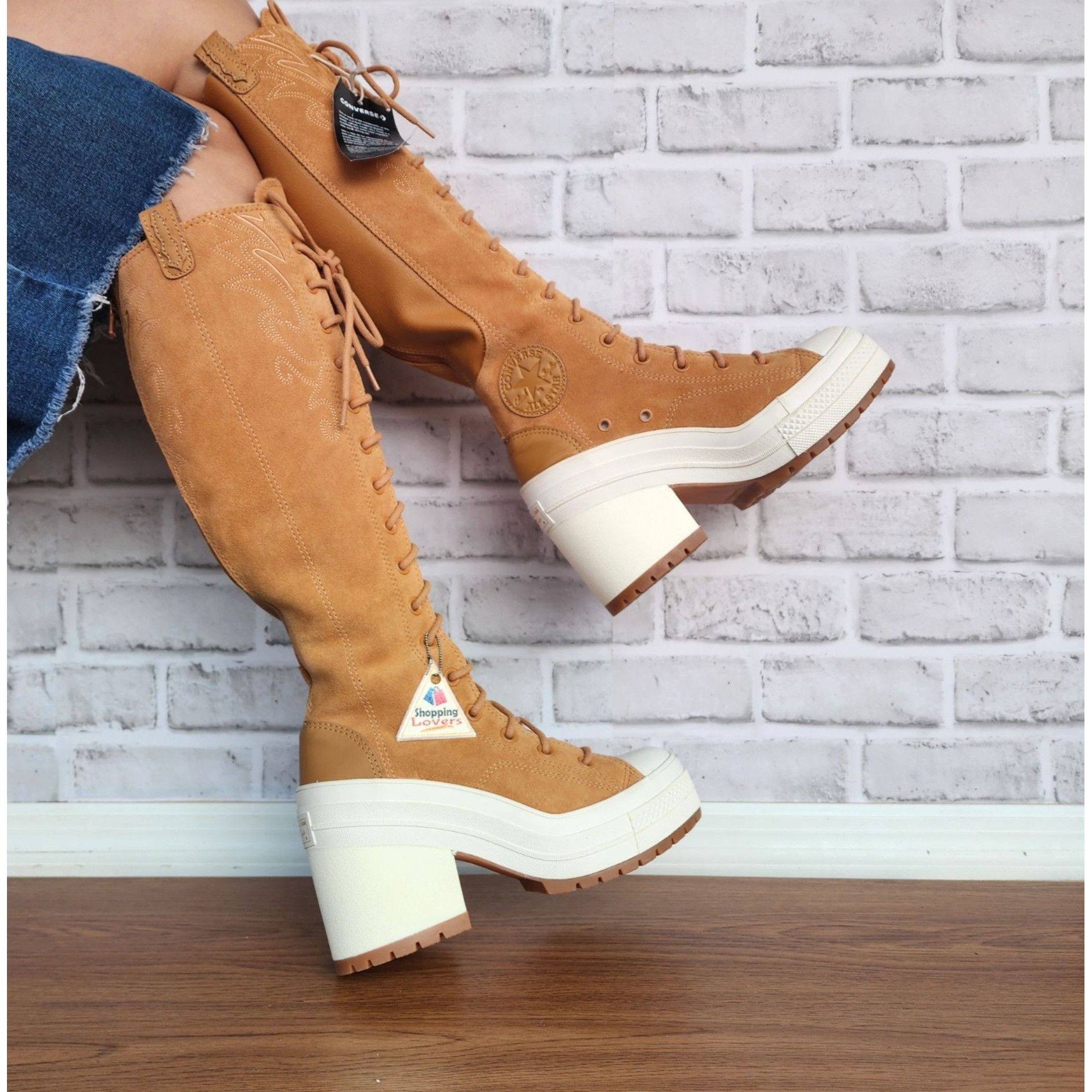 Converse ⭐Converse Chuck 70 De Luxe Heel XX Hi Western Sz 5 Men's Sho Size US 5 / EU 37 - 2 Thumbnail