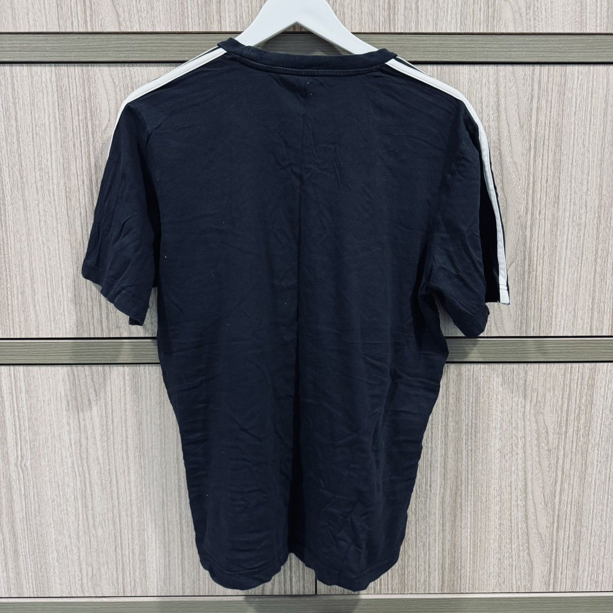 Adidas 3 Line Shoulder Adidas Tee Size US L / EU 52-54 / 3 - 2 Thumbnail
