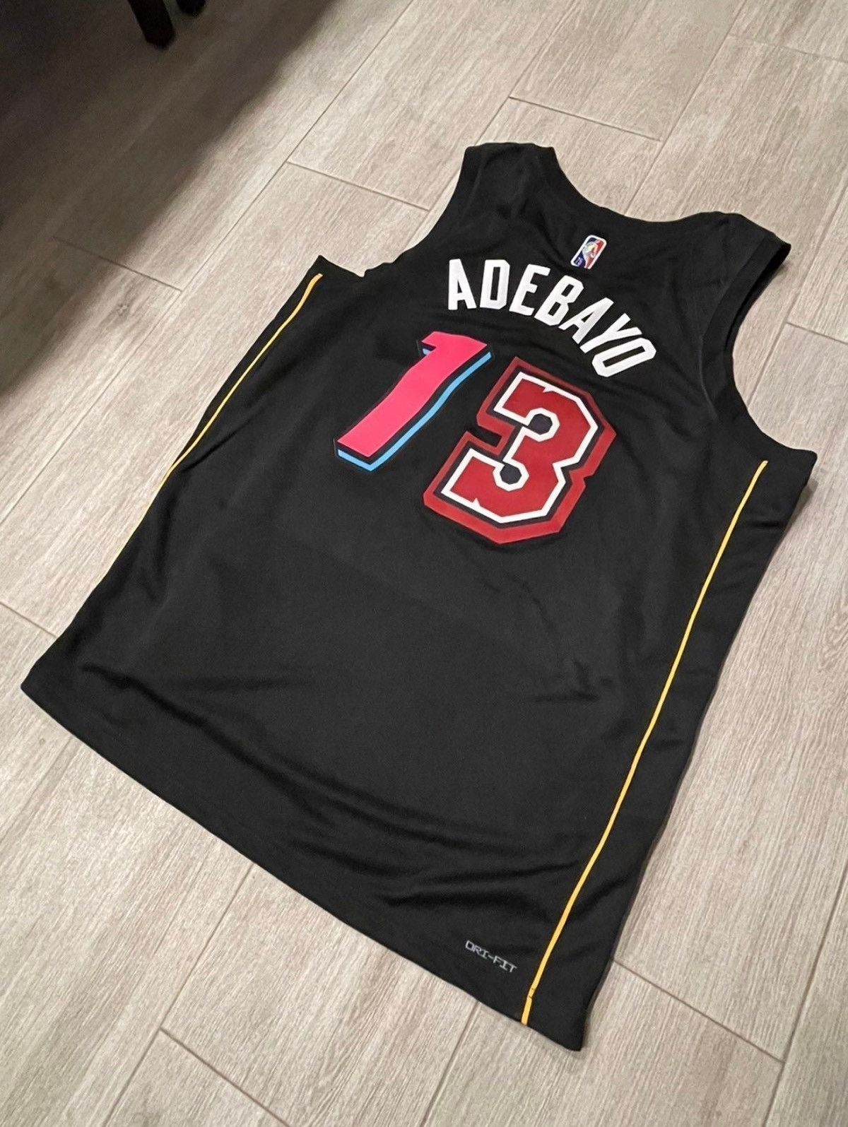 NBA Bam Adebayo Nike Miami Heat Mashup Swingman Jersey Vice XL Size US XL / EU 56 / 4 - 12 Thumbnail
