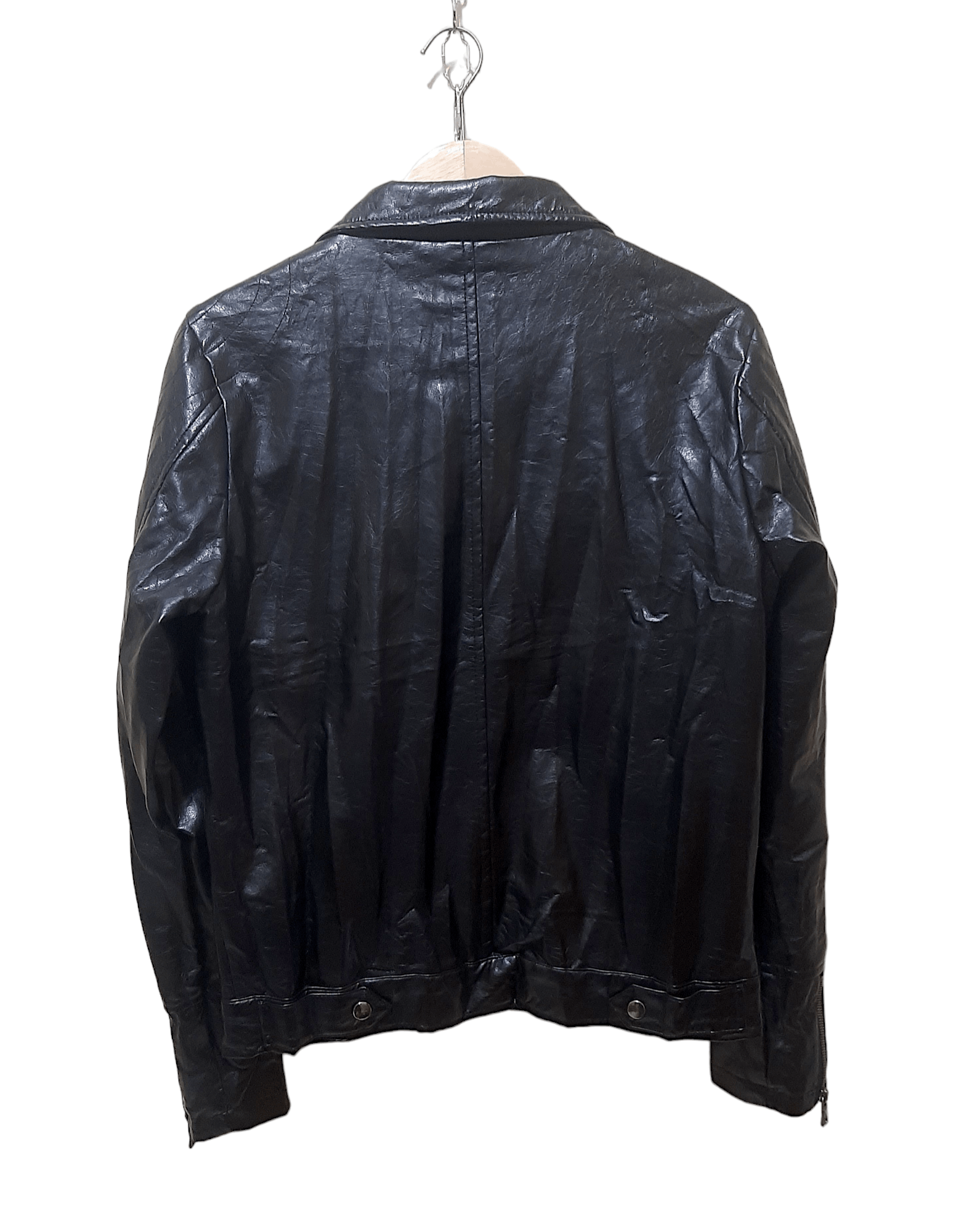Japanese Brand Nylaus Moto Racing Leather Jacket Biker Size US L / EU 52-54 / 3 - 5 Thumbnail
