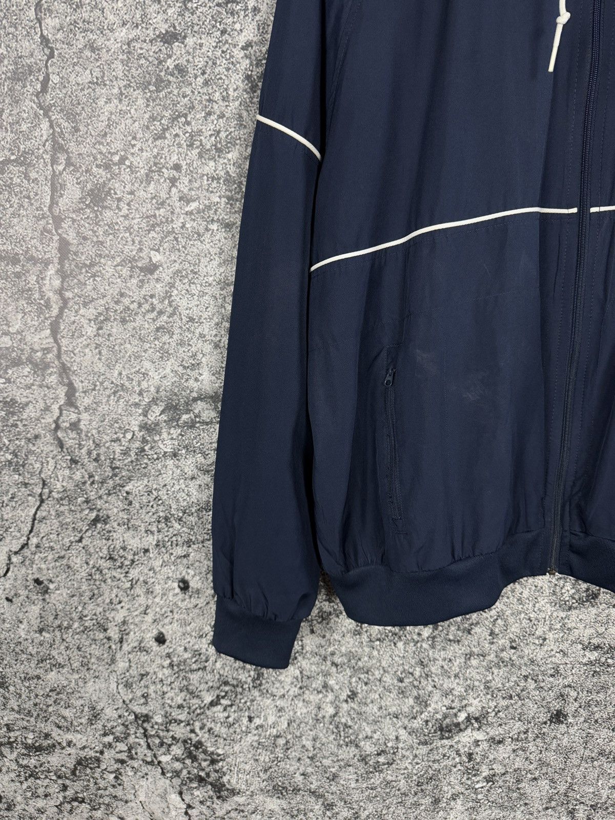 Nike Nike Vintage Full Zip Track Hooded Jacket Streetwear Size XL Size US XL / EU 56 / 4 - 4 Thumbnail