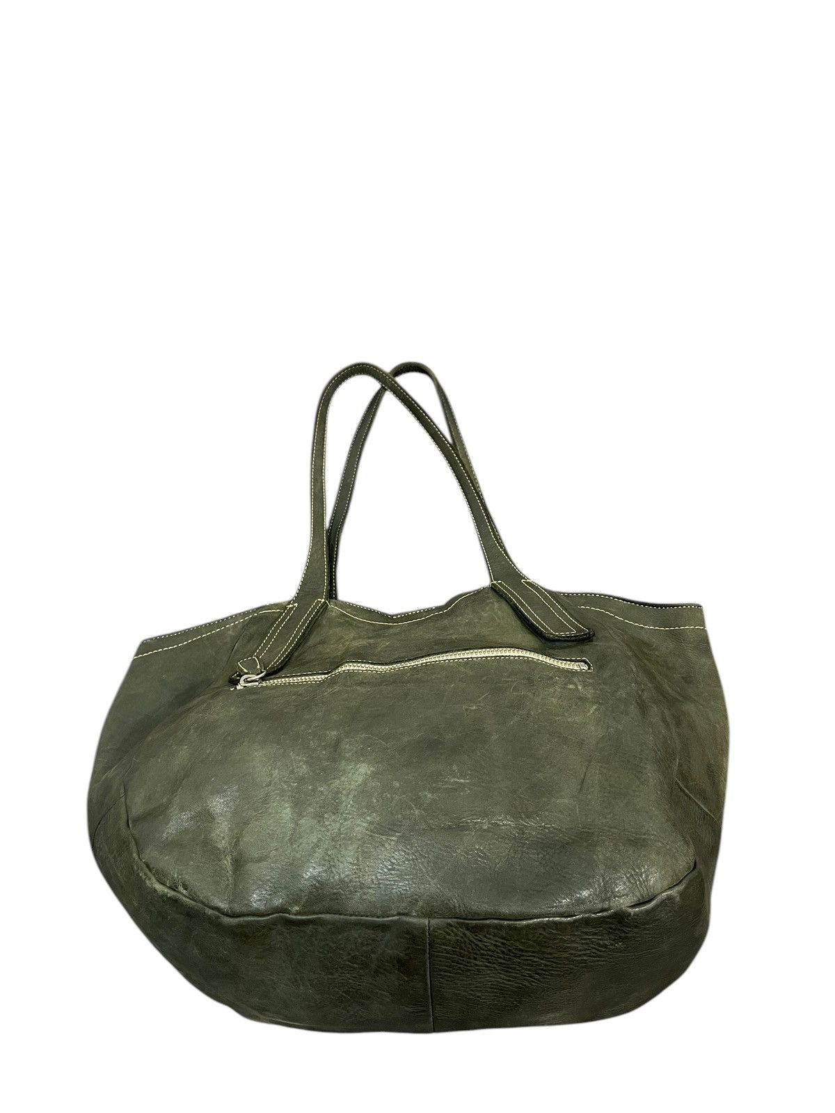 Genuine Leather Full Leather Patina Lily Japan Tote Shoulder Bag 1🟩8 Size ONE SIZE - 6 Thumbnail