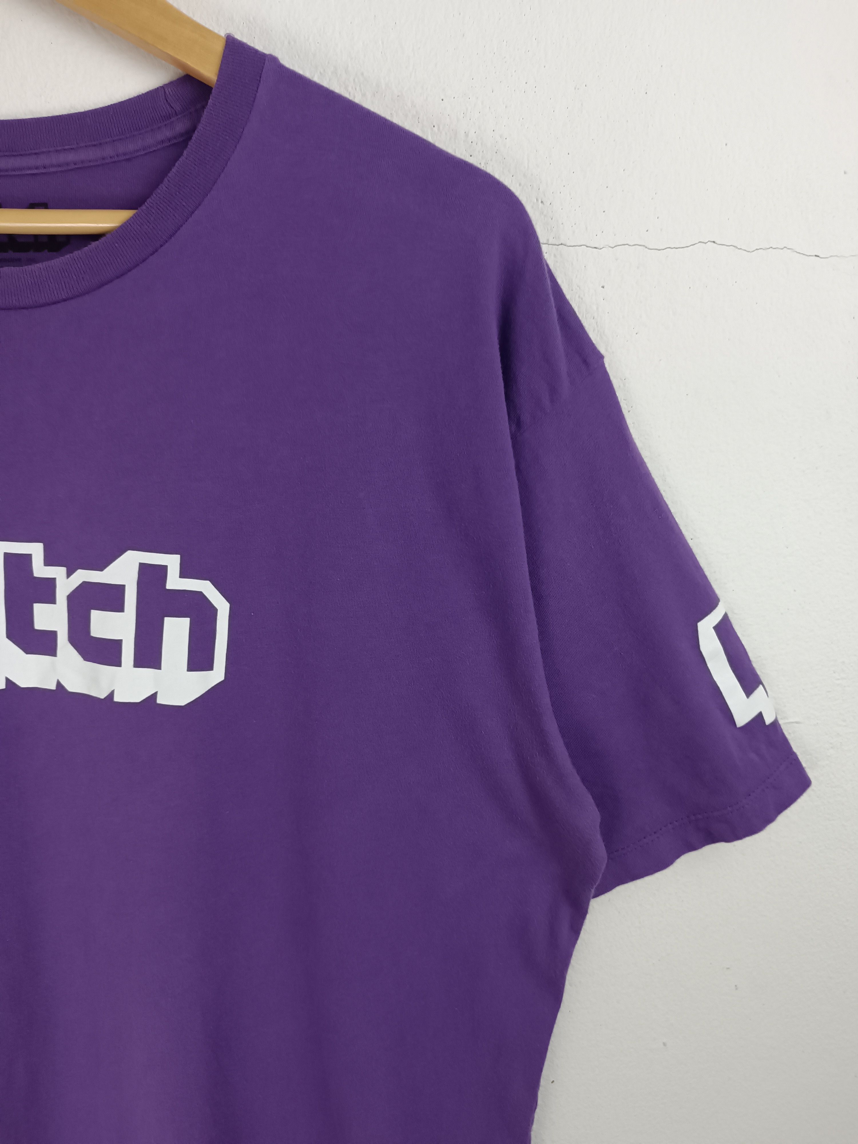 Playstation VINTAGE TWITCH CLASSIC LOGO KAI CENAT XQC DUKE FANUM TEE Size US L / EU 52-54 / 3 - 6 Thumbnail