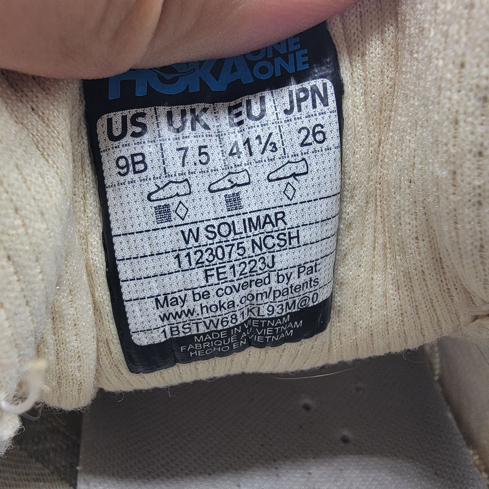 Hoka Hoka One One Solimar Womens 9 B Gray Athletic Shoes Outdoors Size US 9 / IT 39 - 7 Thumbnail