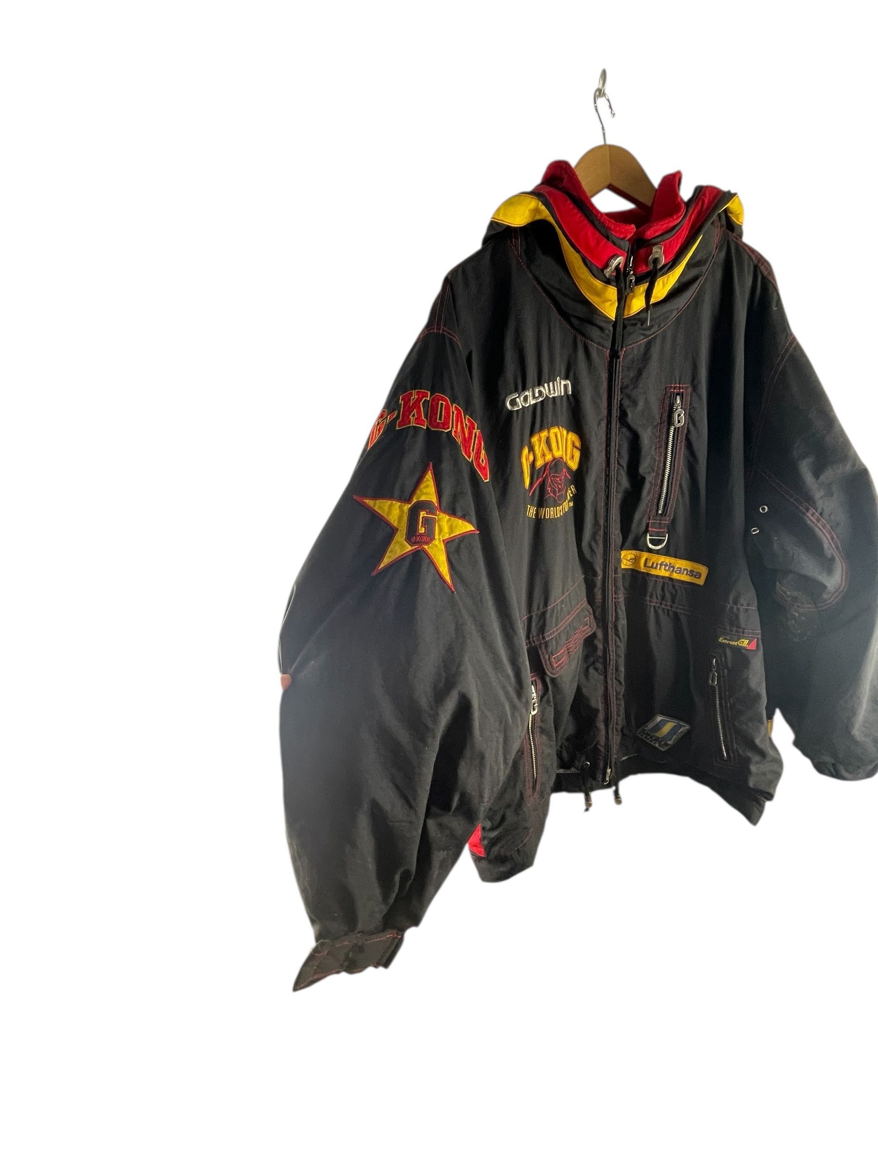 Goldwin Vintage G Kong by Goldwin Ski Hooded Jacket Size US L / EU 52-54 / 3 - 6 Thumbnail