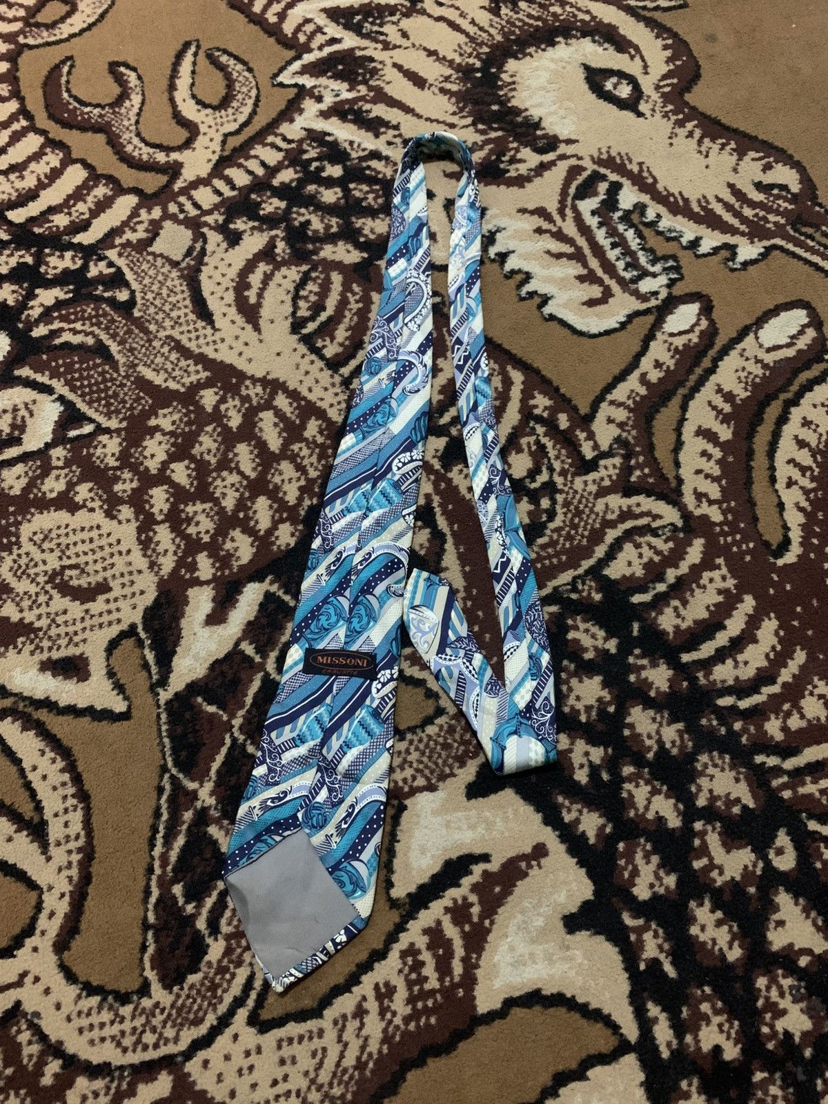 Missoni 1990s Ties Missoni Paisley Size ONE SIZE - 2 Thumbnail