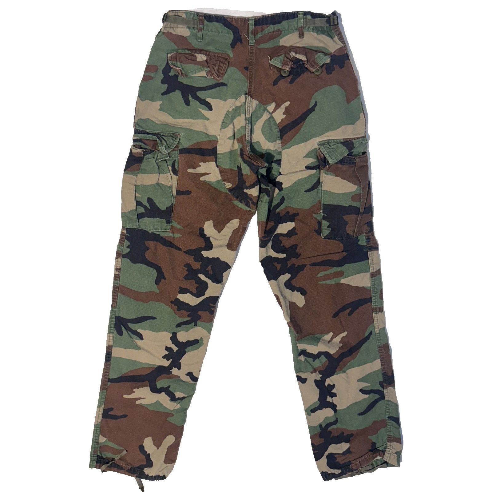 Other Woodland Camo Combat Pants Trousers BDU US Army Military Sur Size US 30 / EU 46 - 7 Thumbnail
