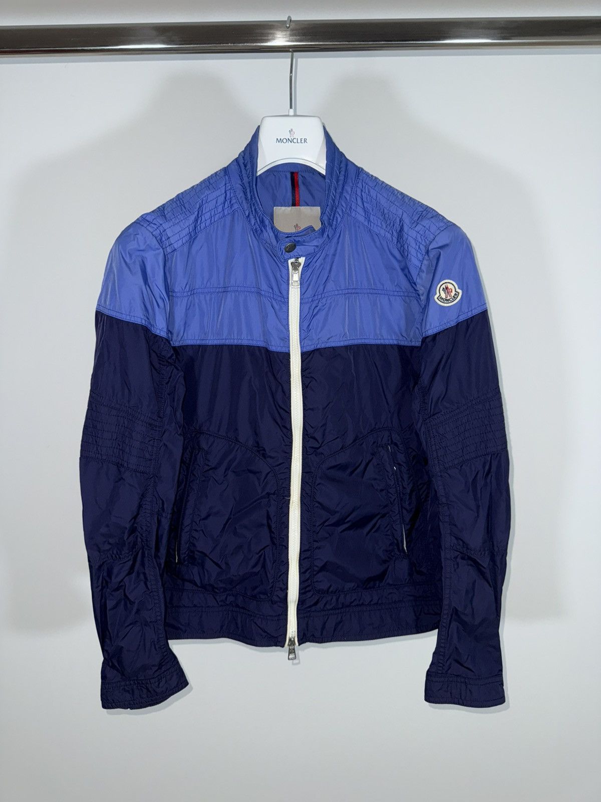Moncler Moncler Jacket Gaubert Size 3 (M) Blue Size US M / EU 48-50 / 2 - 1 Thumbnail