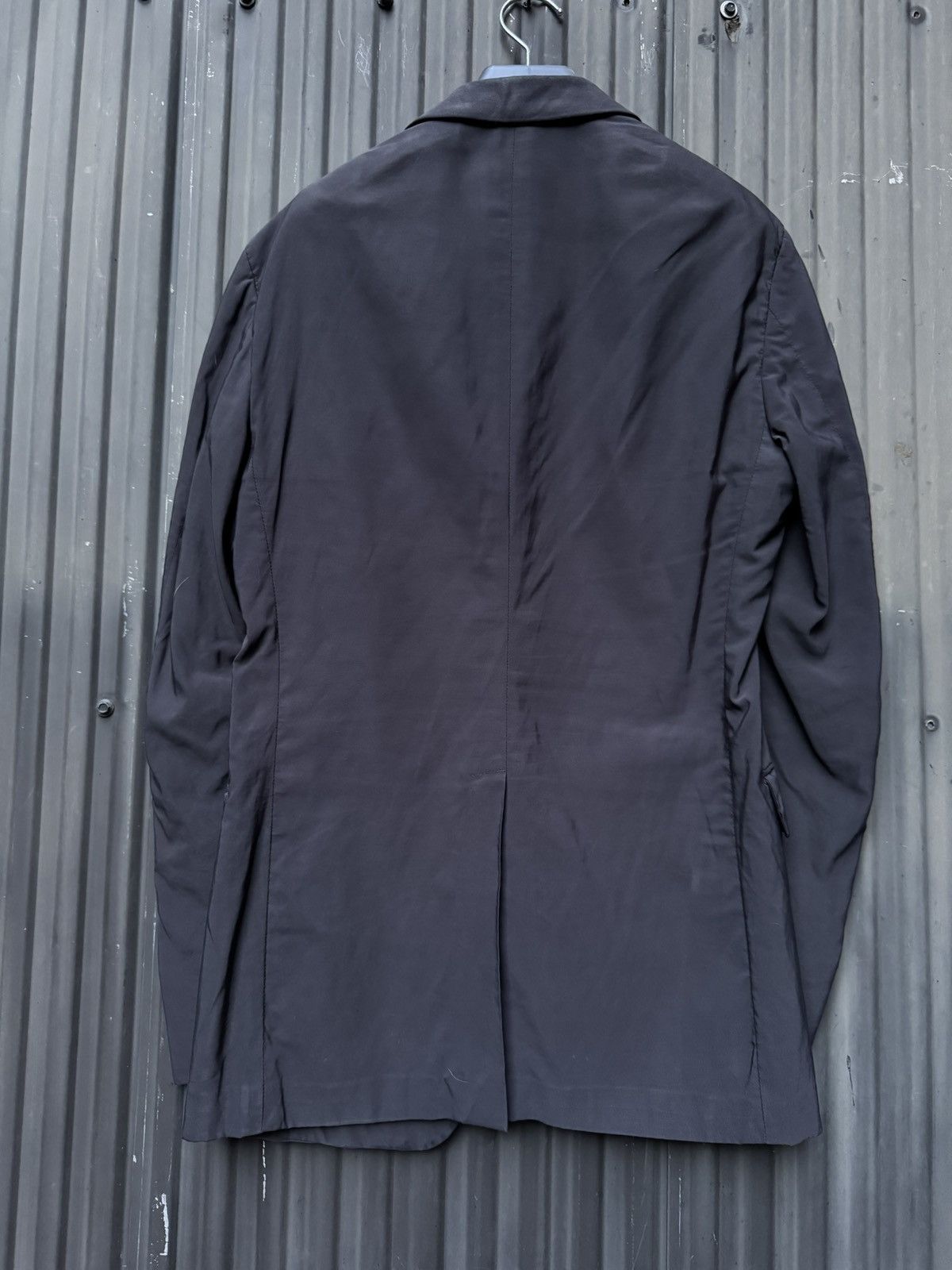 Prada Prada Milano Tech Blazer – Dark Charcoal – Size 48 Size 38R - 5 Thumbnail