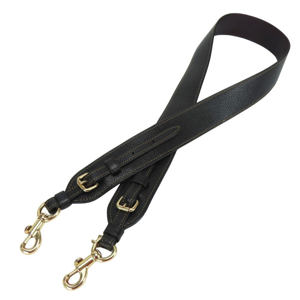 Coach Coach Leather Shoulder Strap Leather Other Duty Free For Usa in Black, Women's
