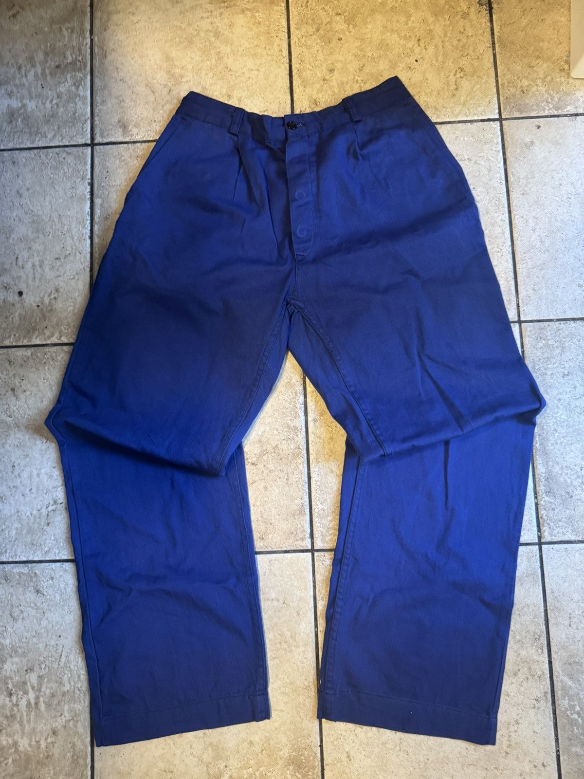 Vintage Vintage french chore Pants Size US 36 / EU 52 - 1 Thumbnail