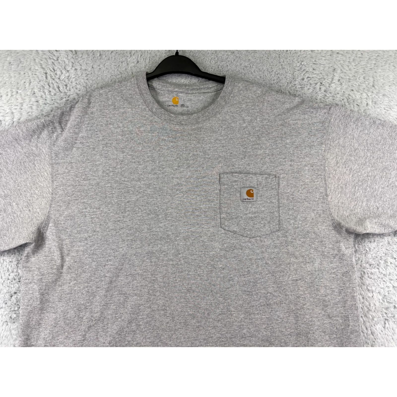 Carhartt Carhartt Shirt Men 2XL Gray Short Sleeve Crew Neck Cotton Blend Size US XXL / EU 58 / 5 - 5 Thumbnail