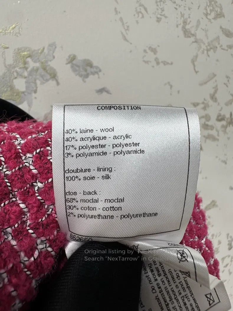 Chanel Chanel 22 Autumn and Winter Preview Series Rose Red Vest Size XS / US 0-2 / IT 36-38 - 5 Thumbnail