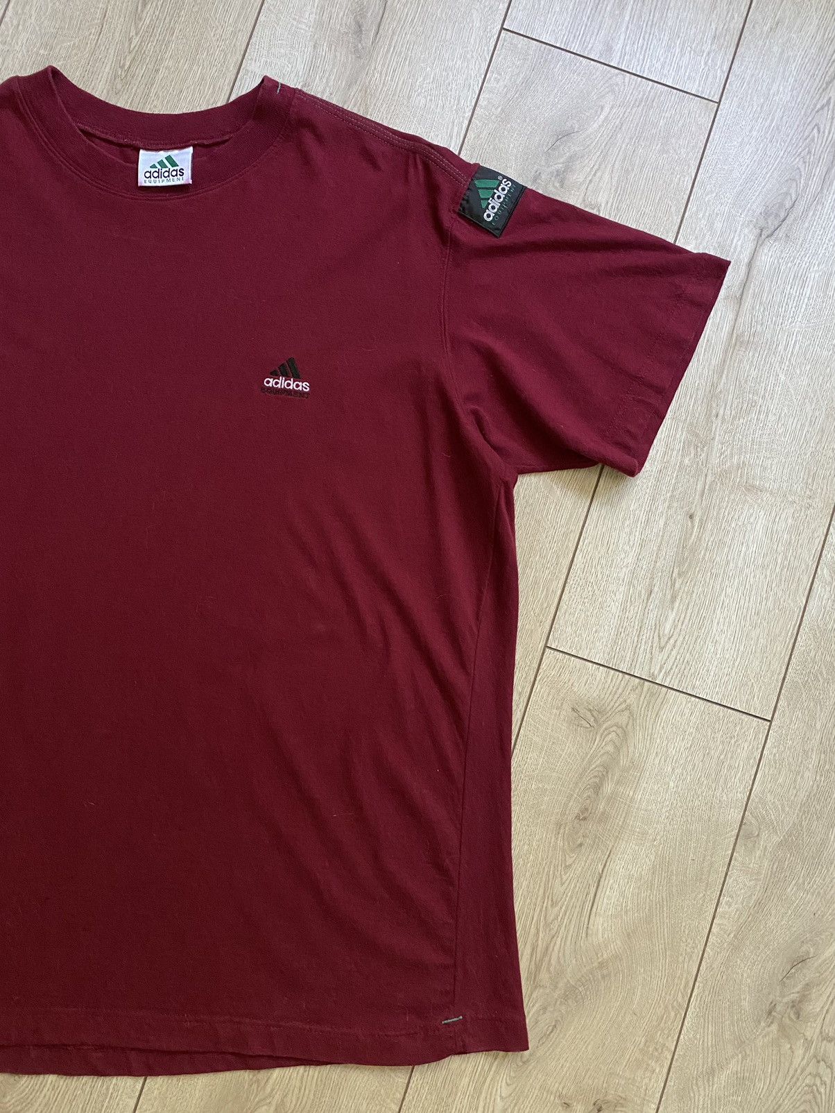 Adidas Vintage 90s Adidas Equipment T-shirt Tee Patch Size US XL / EU 56 / 4 - 2 Thumbnail