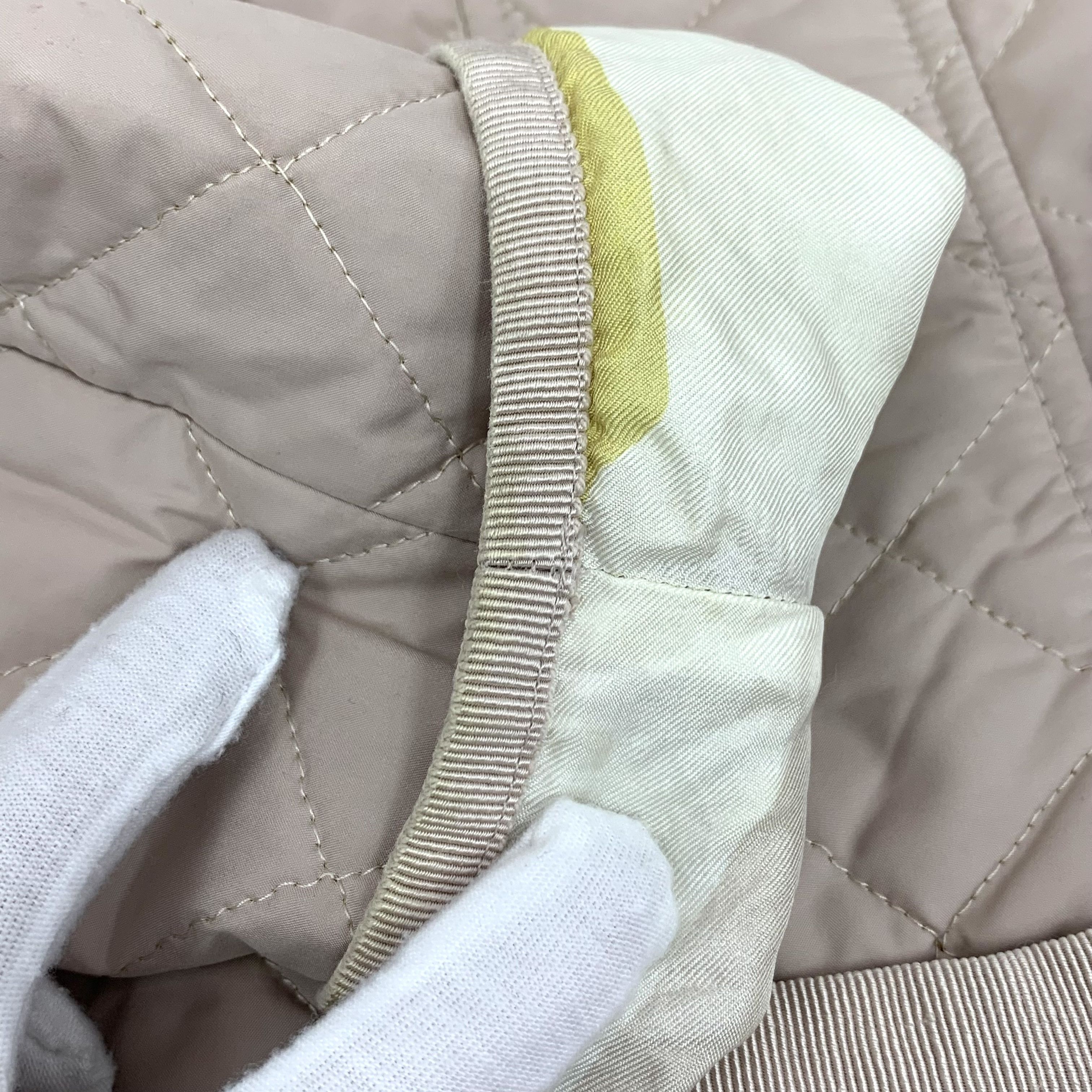 Salvatore Ferragamo Salvatore Ferragamo Quilted Jacket Pink (40) Size S / US 4 / IT 40 - 9 Thumbnail