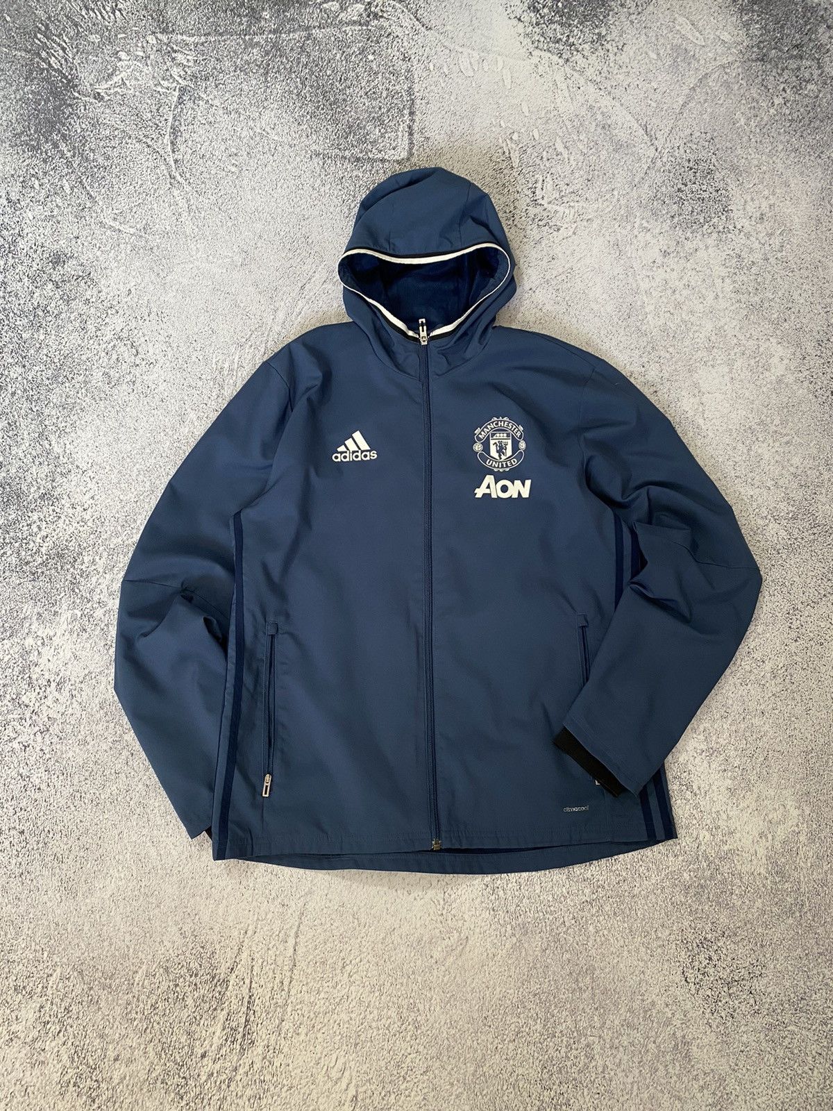 Adidas Adidas Manchester United Training Jacket Size MEDIUM Size US M / EU 48-50 / 2 - 1 Thumbnail