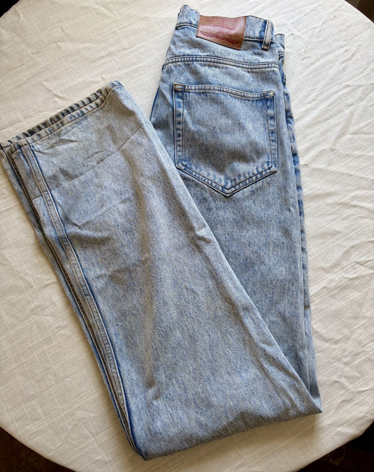 Y/Project Y/Project Unisex Blue Crystal Studded Tall Jeans — Size 30 Size US 30 / EU 46 - 2 Thumbnail