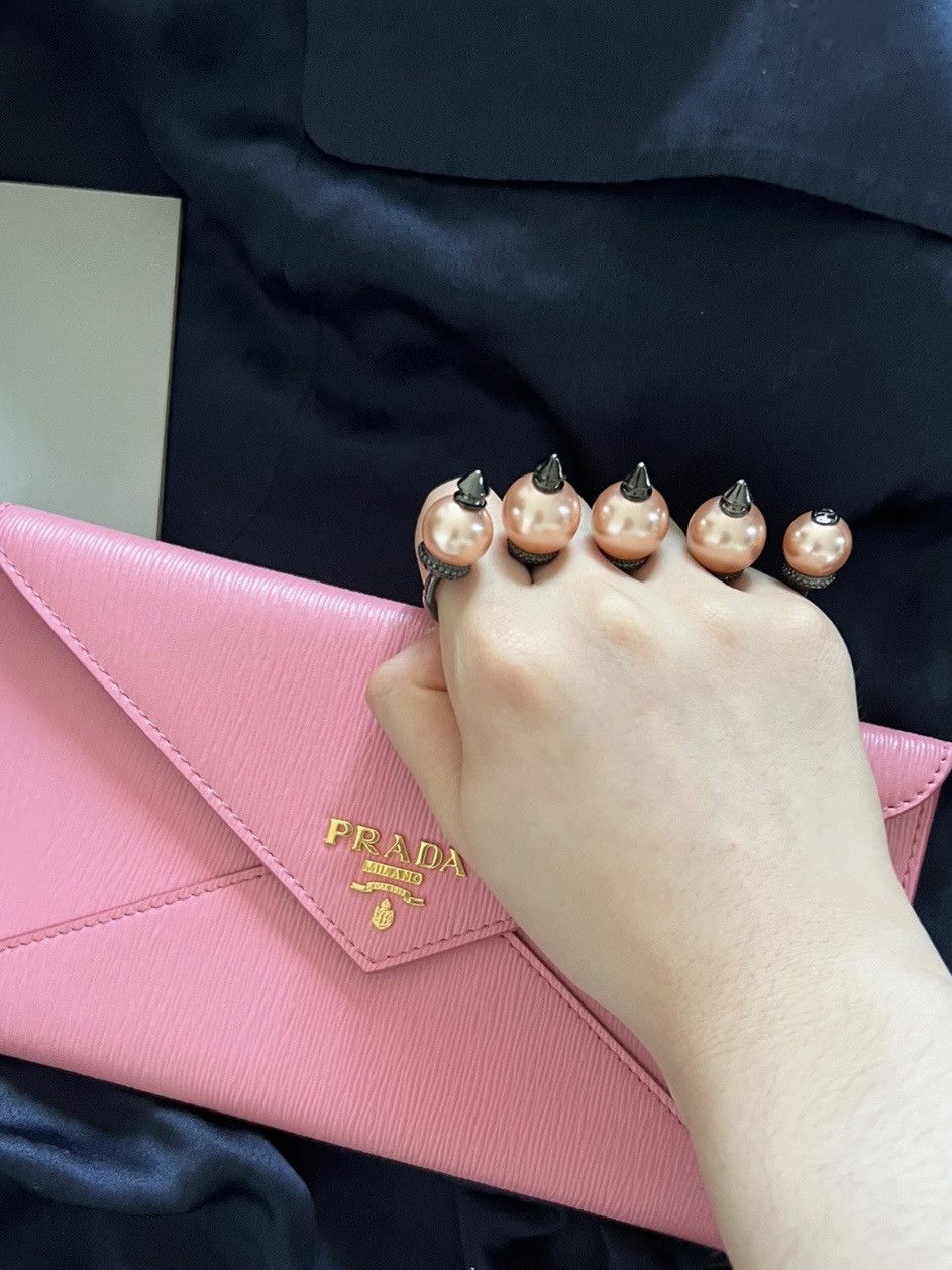 Gucci Gucci runway pearl ring Size ONE SIZE - 11 Thumbnail