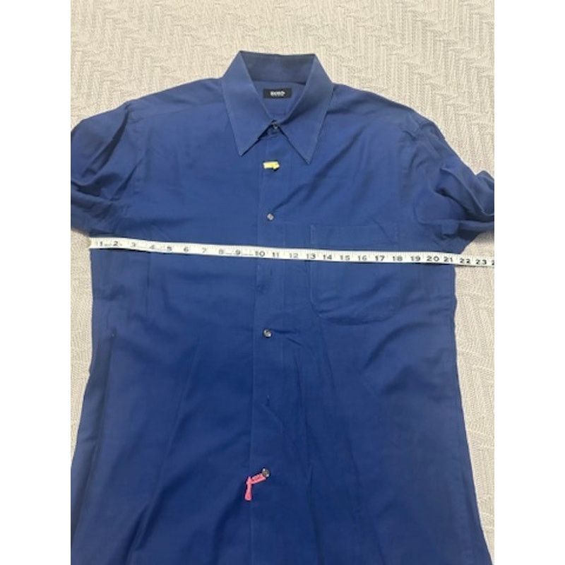 Hugo Boss Hugo Boss blue button down size 16.5 Size US L / EU 52-54 / 3 - 6 Thumbnail