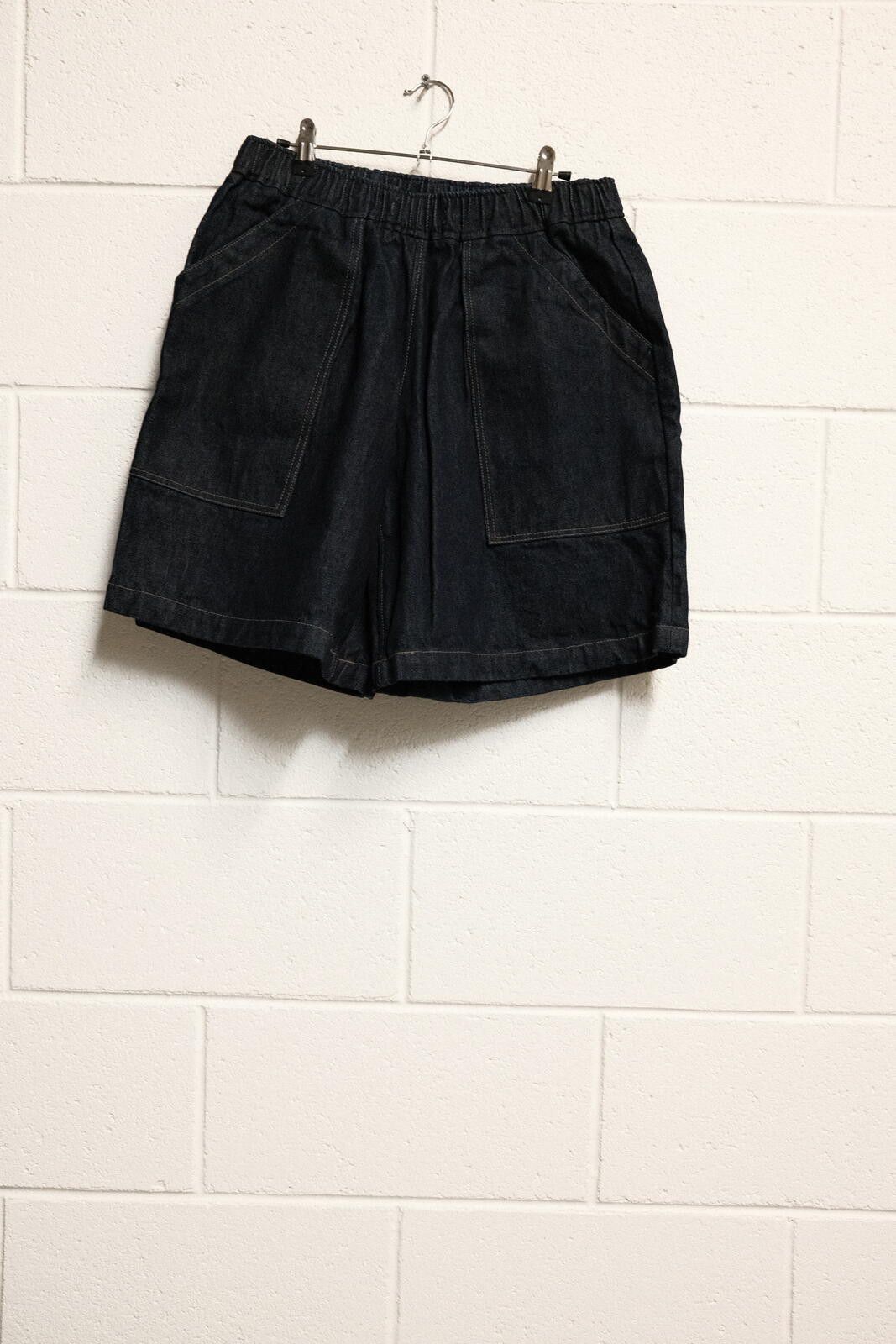 Other Sunny's Slow Made Goods -Super Easy Shorts - Denim Size US 32 / EU 48 - 1 Thumbnail