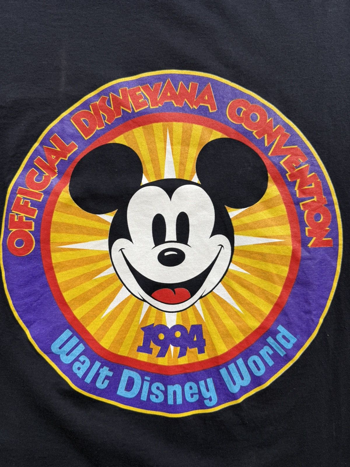 Disney Rare ‘94 Disneyana Convention Mickey Walt Disney World Shirt Size US XL / EU 56 / 4 - 3 Thumbnail