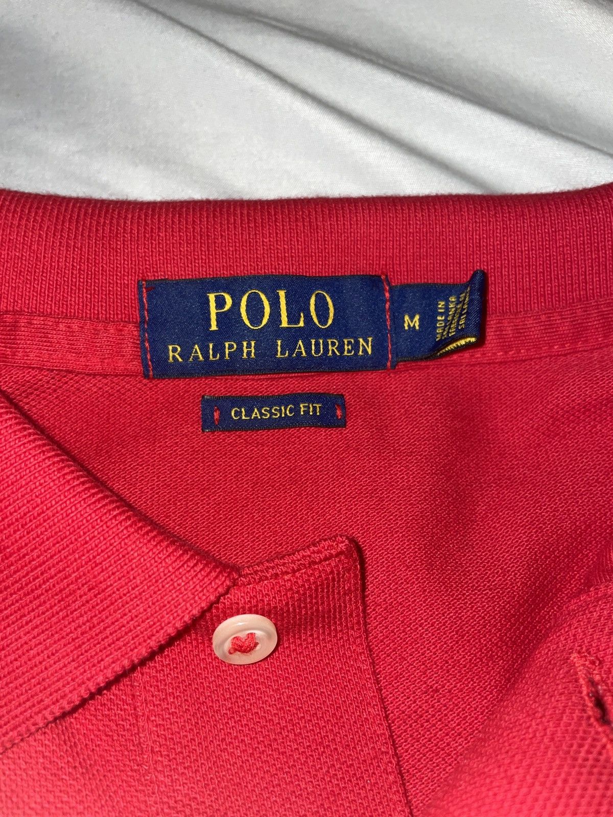 Polo Ralph Lauren polo ralph lauren red polo Size US M / EU 48-50 / 2 - 2 Thumbnail
