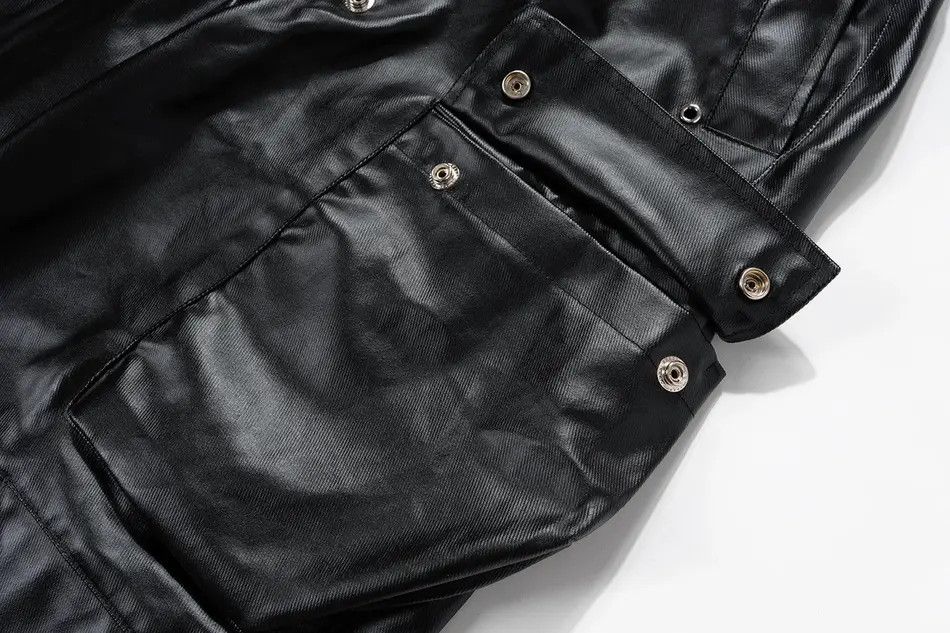Japanese Brand × Vintage Retro punk fashion multi pocket cargo pants Size US 34 / EU 50 - 8 Thumbnail