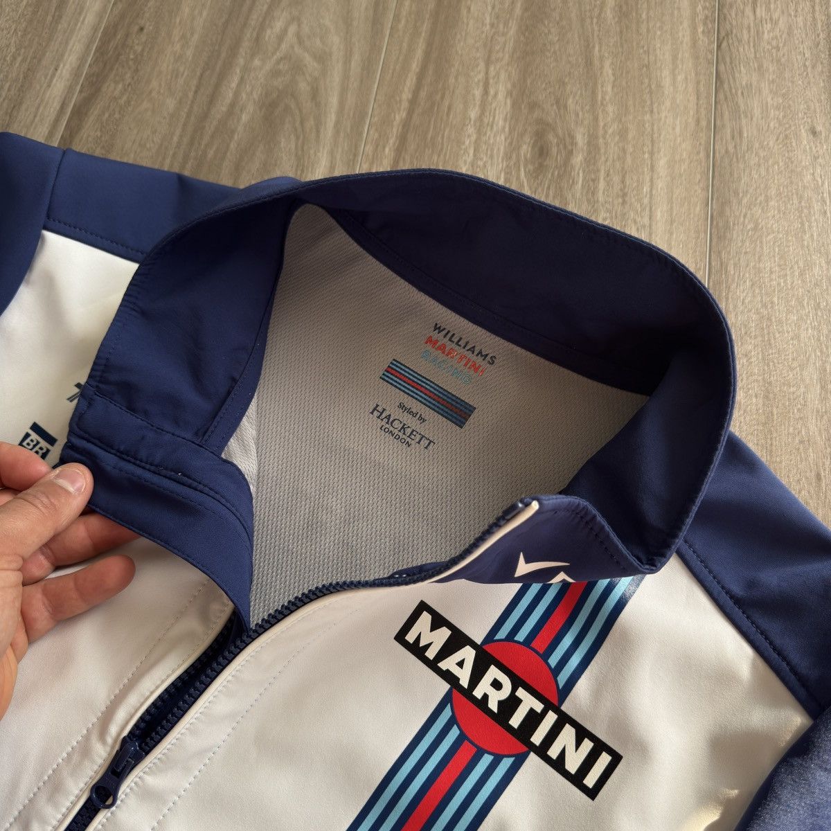 Mercedes-Benz Hackett London x Mercedes-Benz Martini Racing Jacket Size US L / EU 52-54 / 3 - 4 Thumbnail