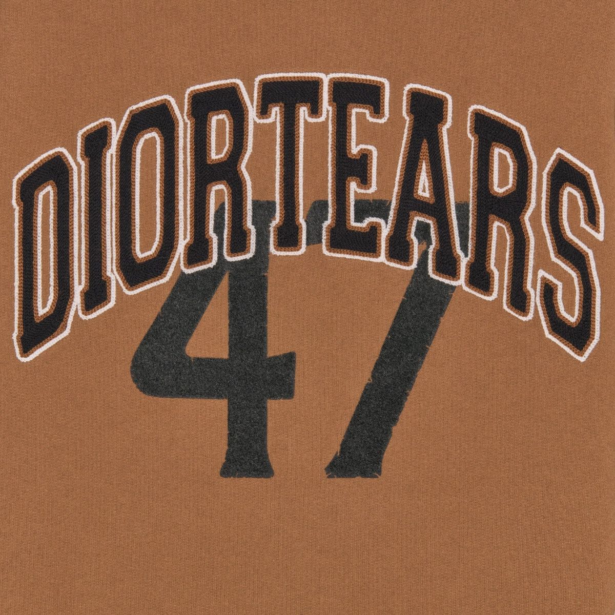 Dior o1bcso1str0225 Tears Oversized Sweatshirt in Brown Size US M / EU 48-50 / 2 - 3 Thumbnail