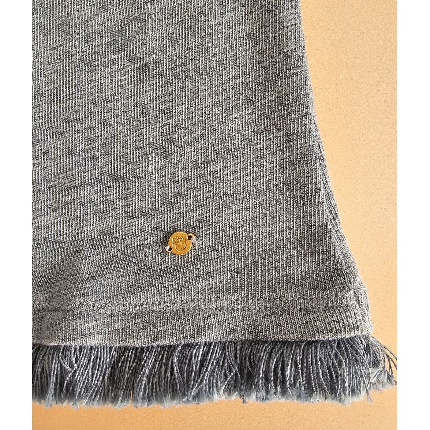 & Other Stories Spartina 449 Hudson Fringe Blue Cotton Sweater Knit Top M Size M / US 6-8 / IT 42-44 - 4 Thumbnail