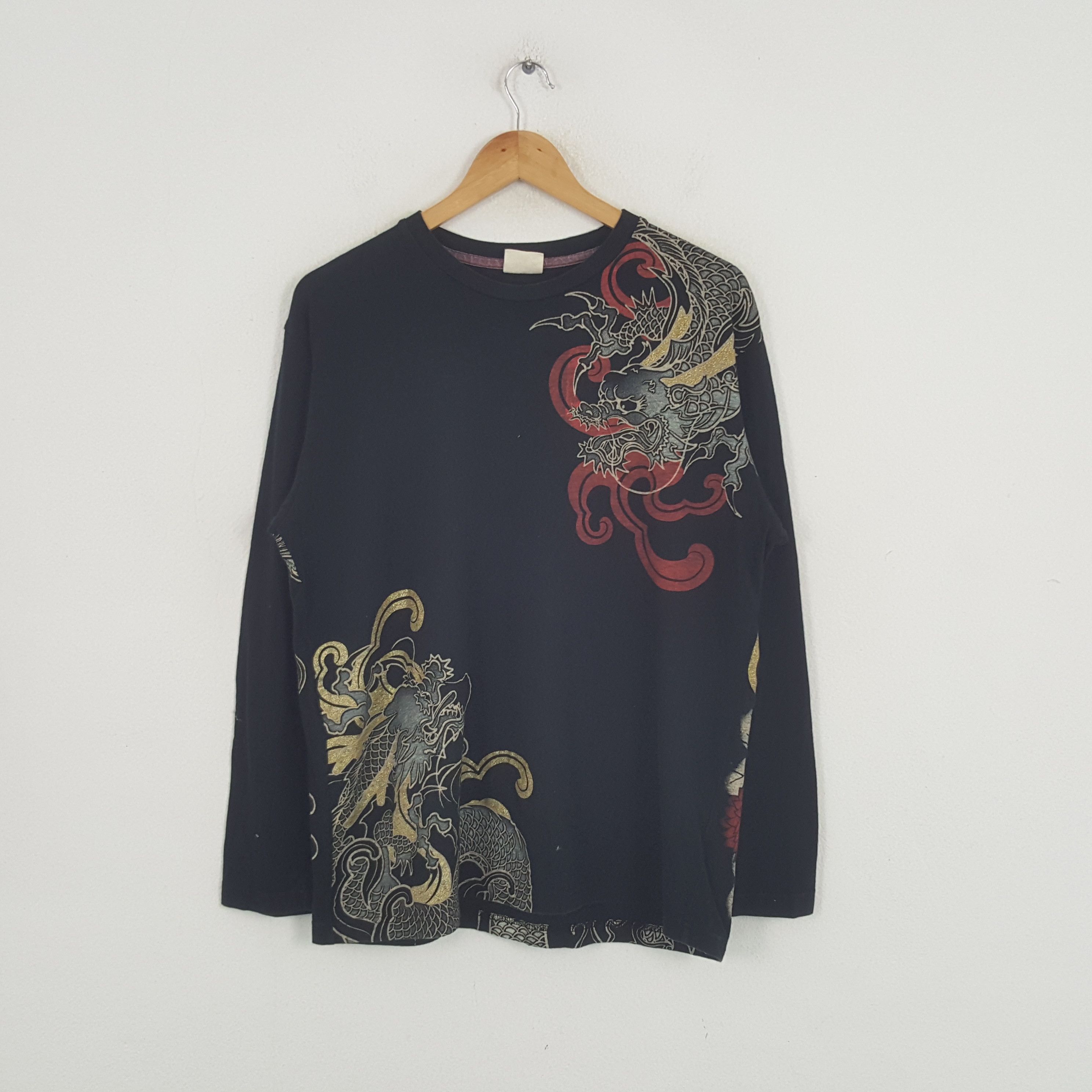 Japanese Brand × Vintage Vintage Strange Heaven Japanese Brand Long Sleeve Tshirt Size US L / EU 52-54 / 3 - 2 Thumbnail