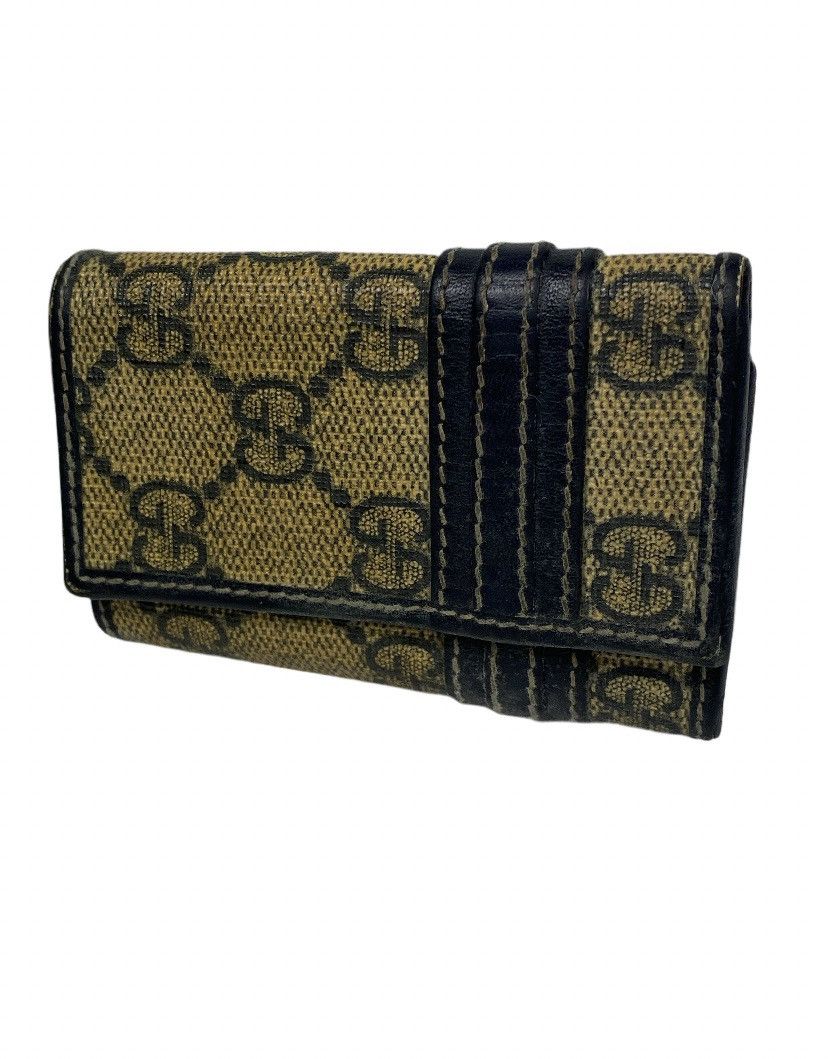 Gucci Gucci GG Monogram Leather Key Holder Size ONE SIZE - 1 Thumbnail