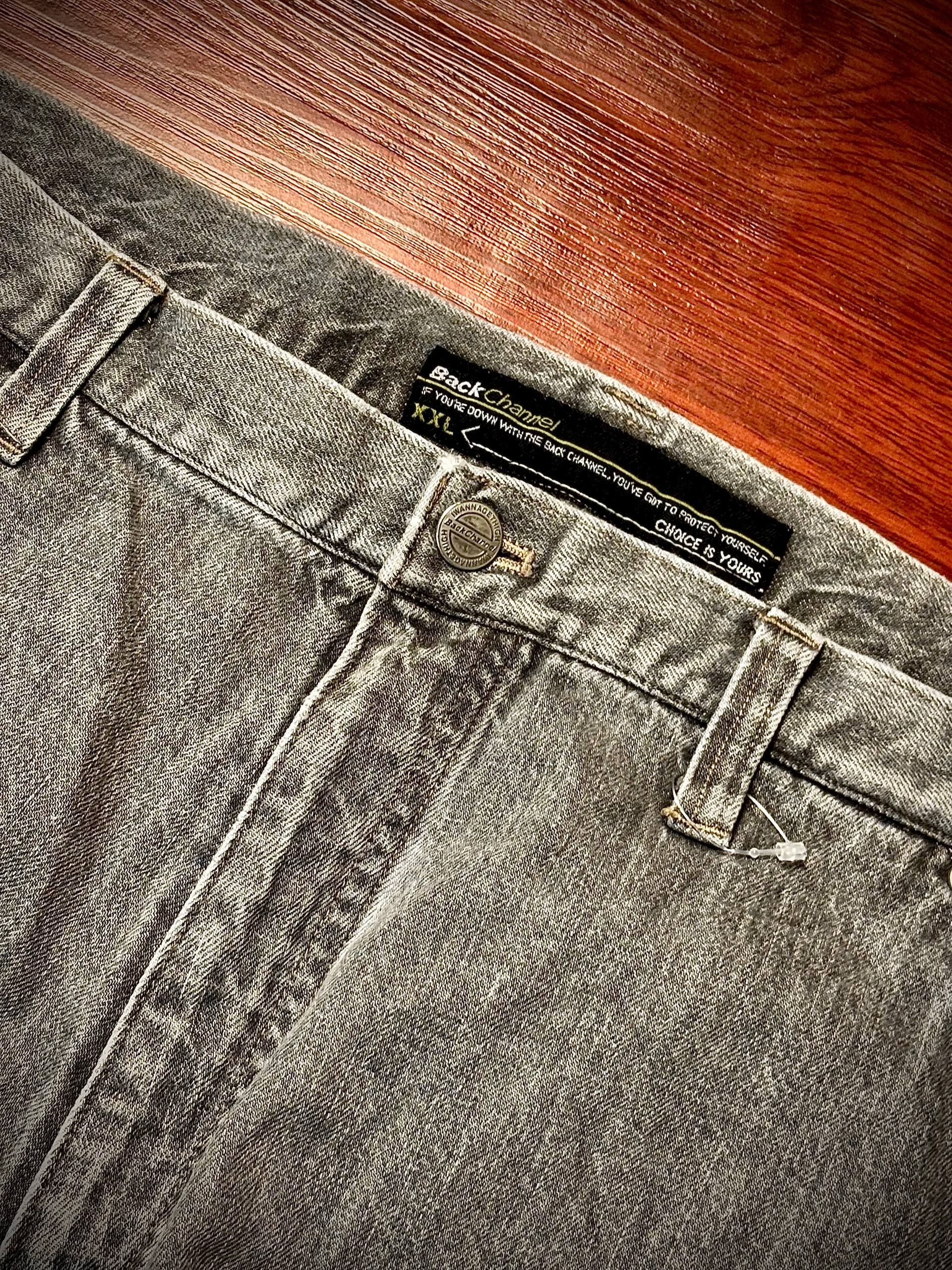 Fubu Vintage Black Channel XXL Jeans Wash Denim Pants Size US 38 / EU 54 - 5 Thumbnail
