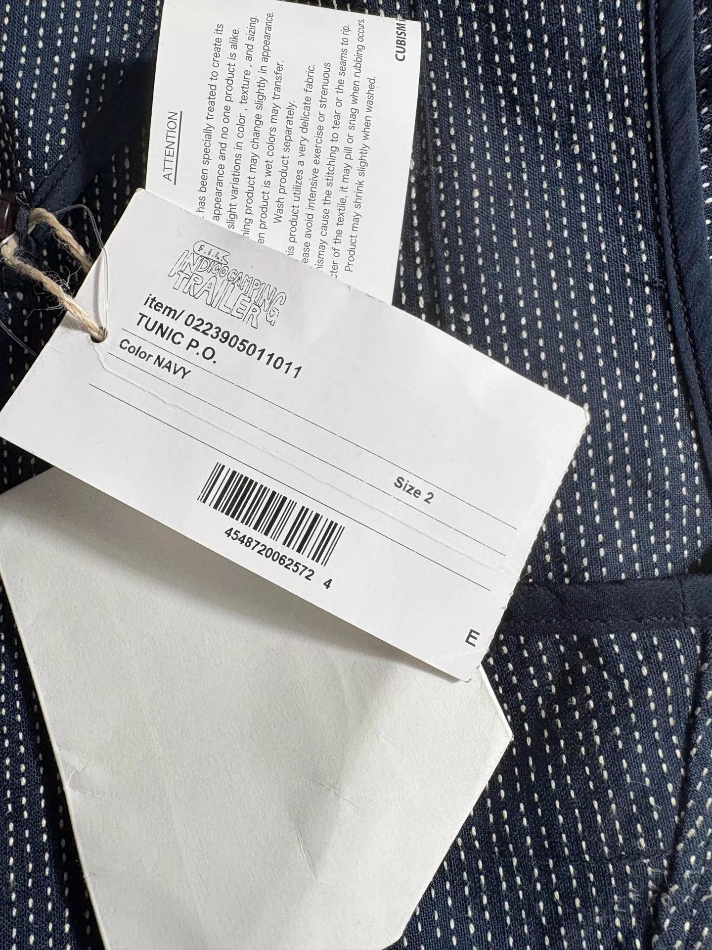 Visvim Visvim ICT Tunic Sashiko Shirt (2) 99.99 New Size US M / EU 48-50 / 2 - 4 Thumbnail
