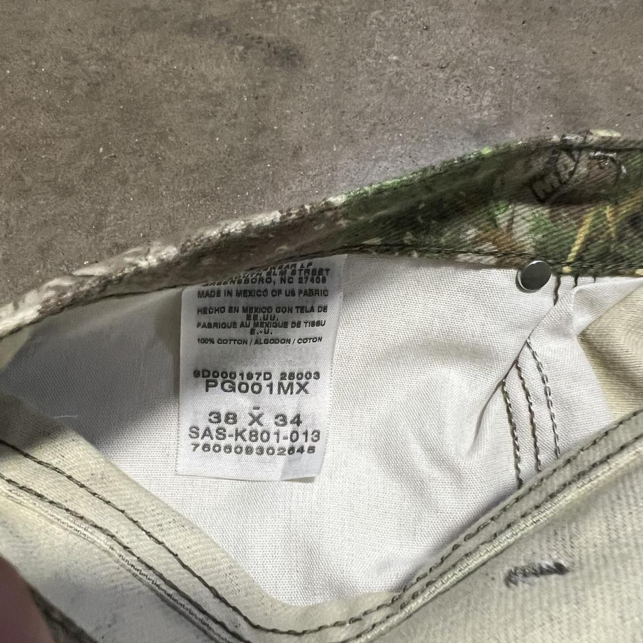 Wrangler Vintage Wrangler Camo Carpenter Pants Workwear Max 1 Baggy Size US 38 / EU 54 - 8 Thumbnail
