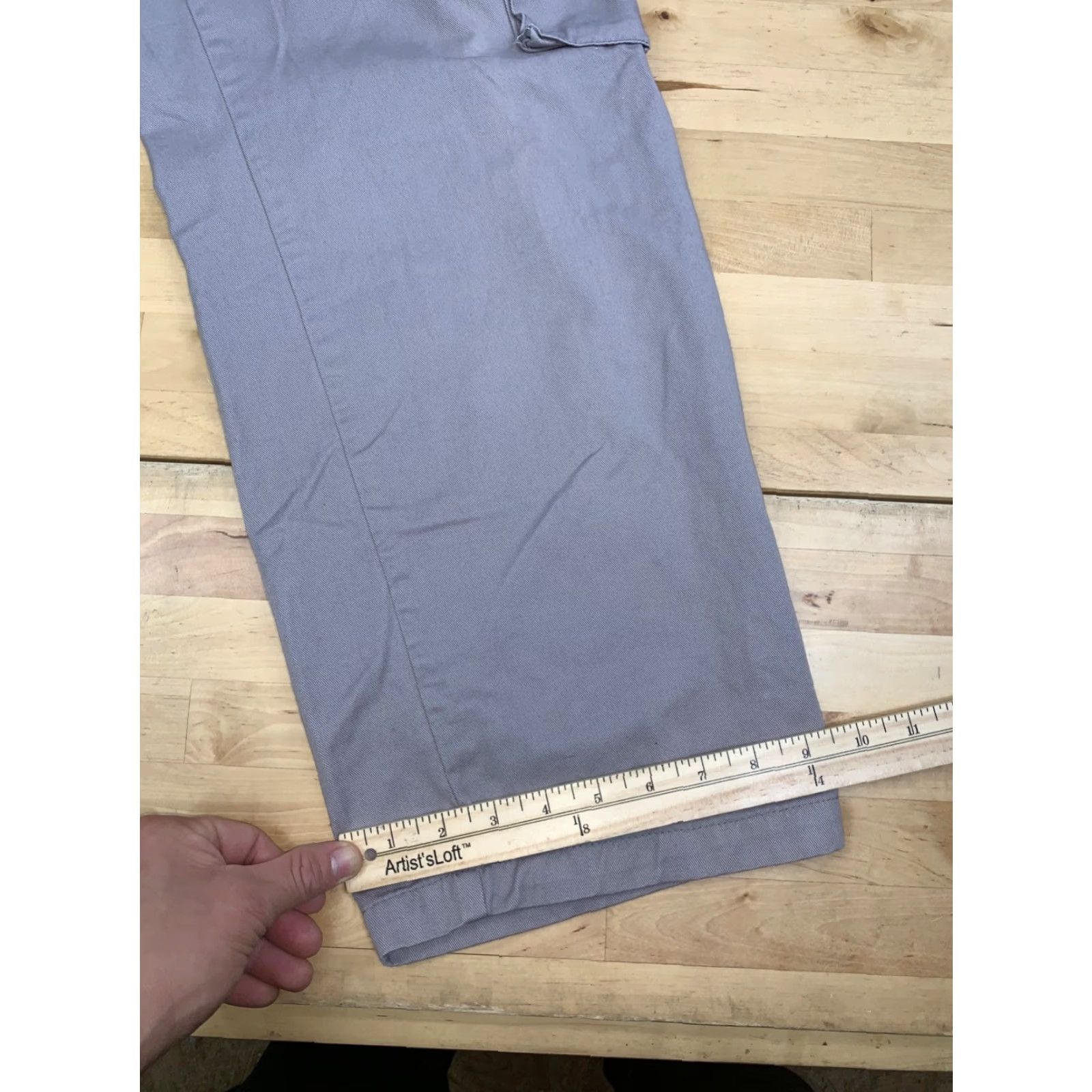 Vintage VINTAGE Solo Cargo Pants Men 28x29 Gray 90s USA Skate Baggy Size US 28 / EU 44 - 7 Thumbnail