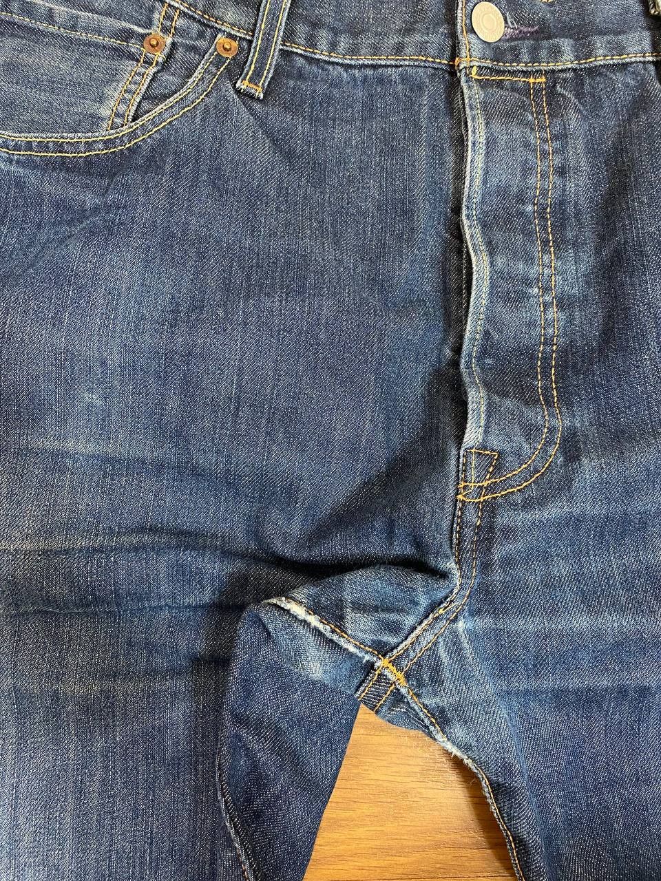 Levi's × Vintage Vintage 90s Levis 501 Orange Tab Jeans Size US 35 - 10 Thumbnail