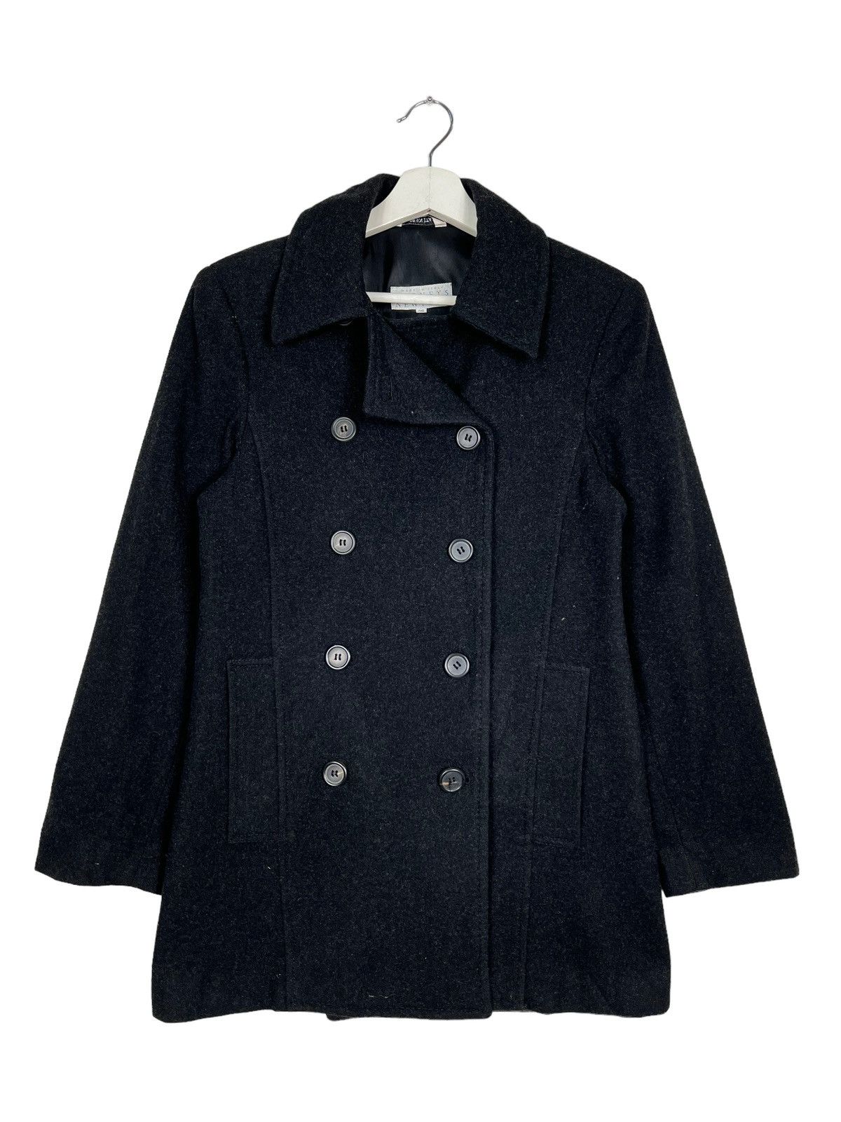 Barneys New York 🔥 BARNEYS NEW YORK PEACOAT MADE IN ITALY Size US S / EU 44-46 / 1 - 1 Thumbnail