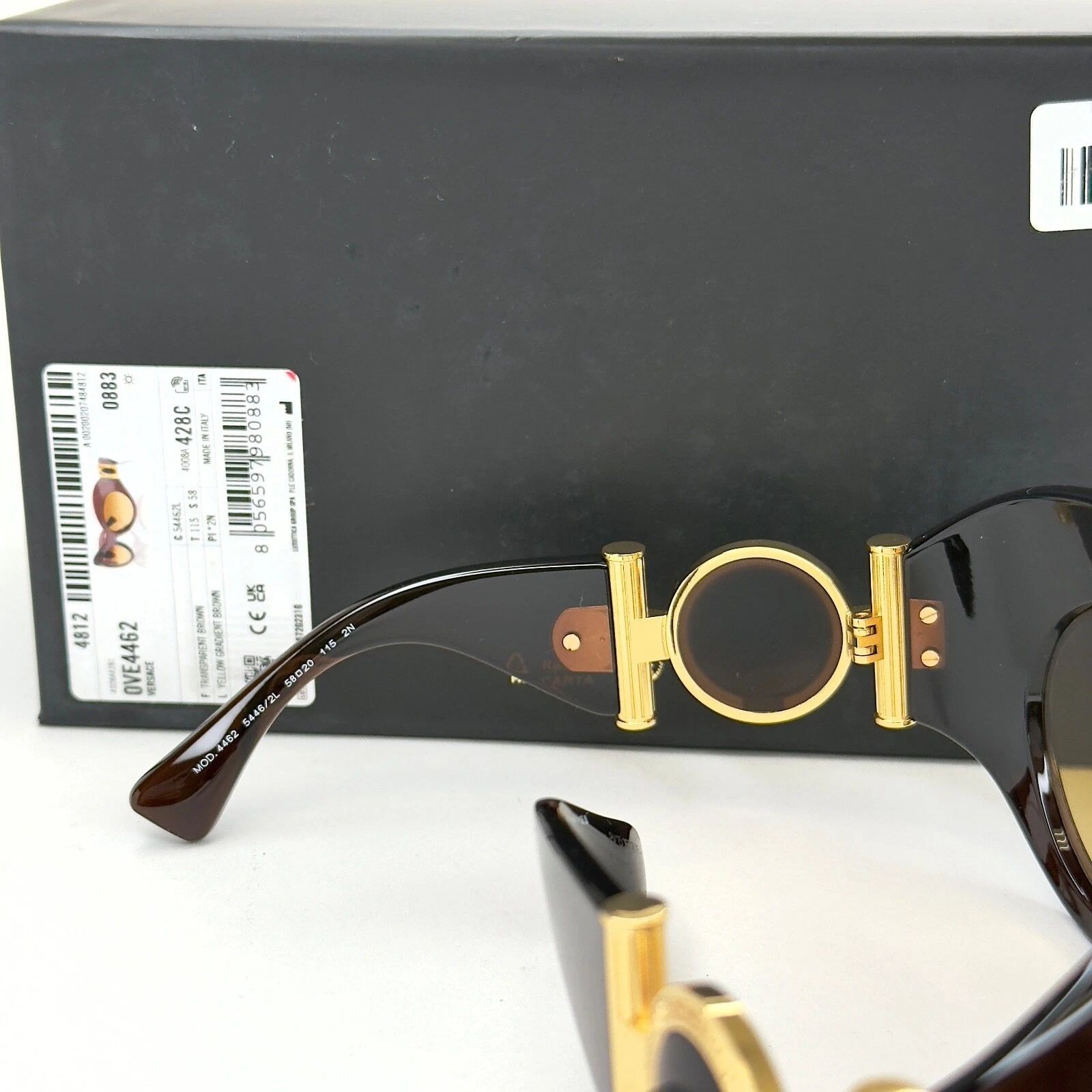 Versace VERSACE Medusa Glam Logo 4462 VE4462 Fashion Sunglasses Size ONE SIZE - 2 Thumbnail