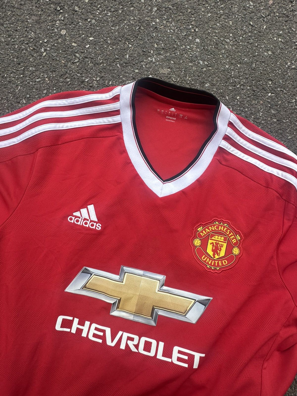 Adidas Adidas Manchester United 2015 Soccer Jersey Size US L / EU 52-54 / 3 - 2 Thumbnail